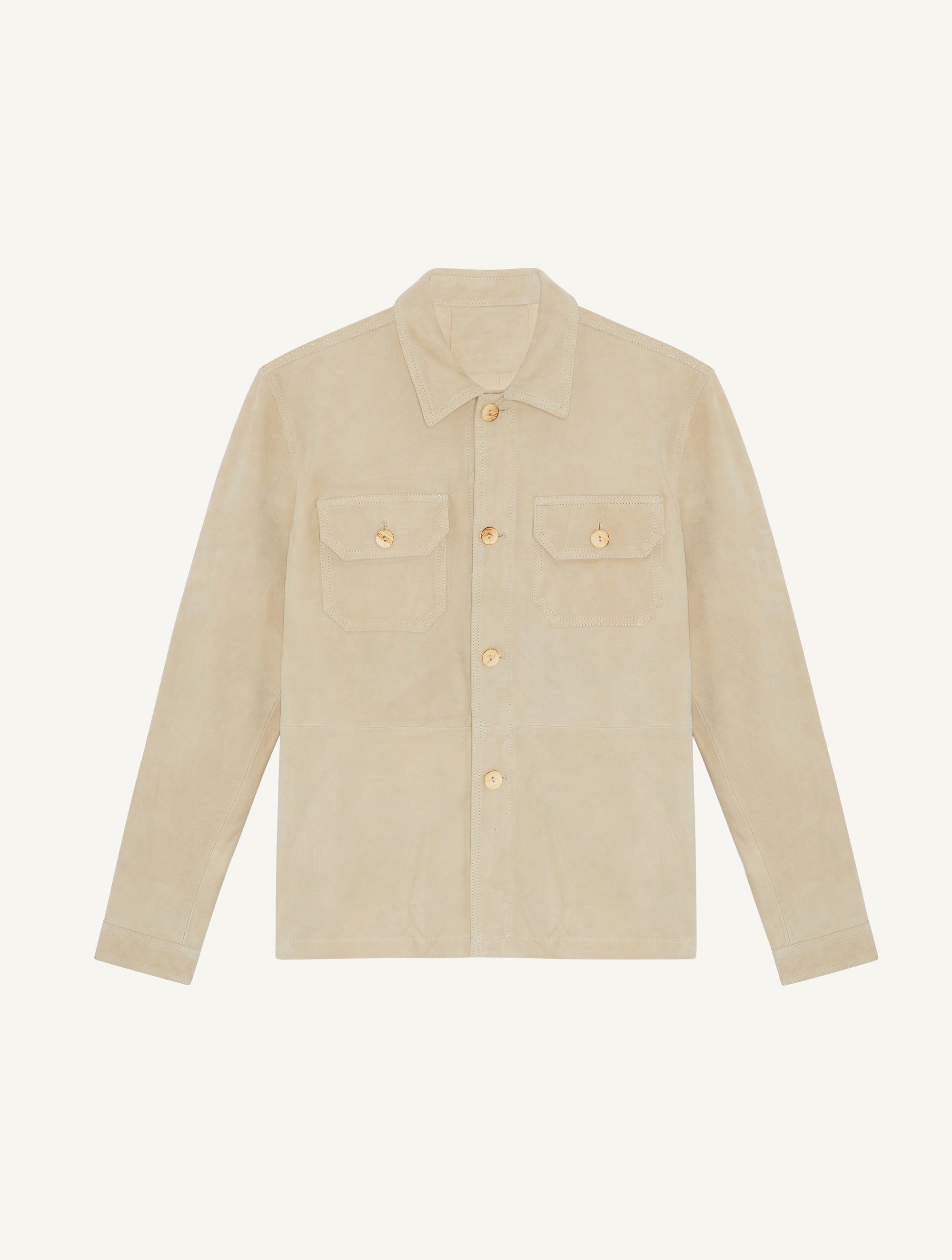 RAVI SUEDE OVERSHIRT