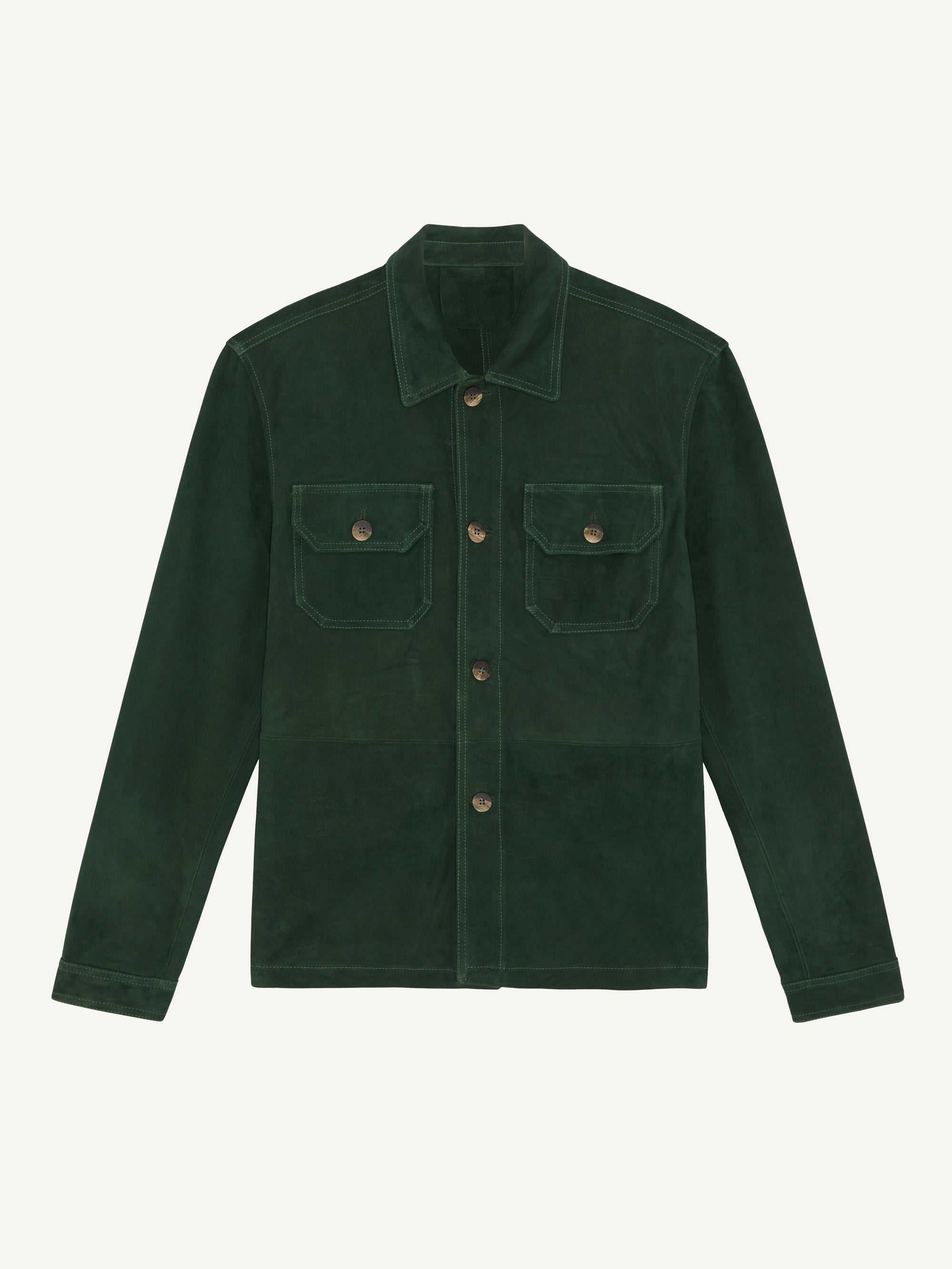 RAVI SUEDE OVERSHIRT