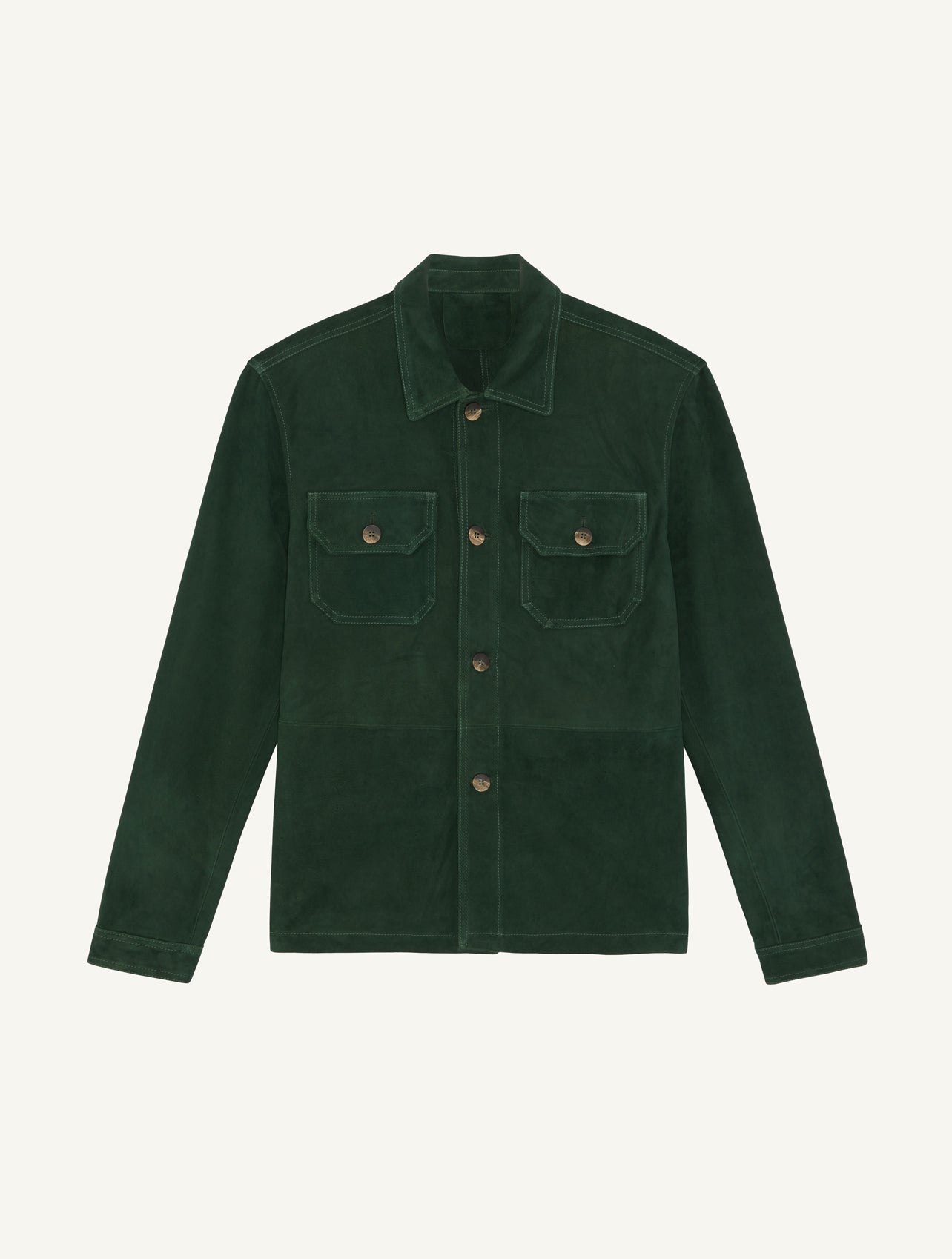 RAVI SUEDE OVERSHIRT