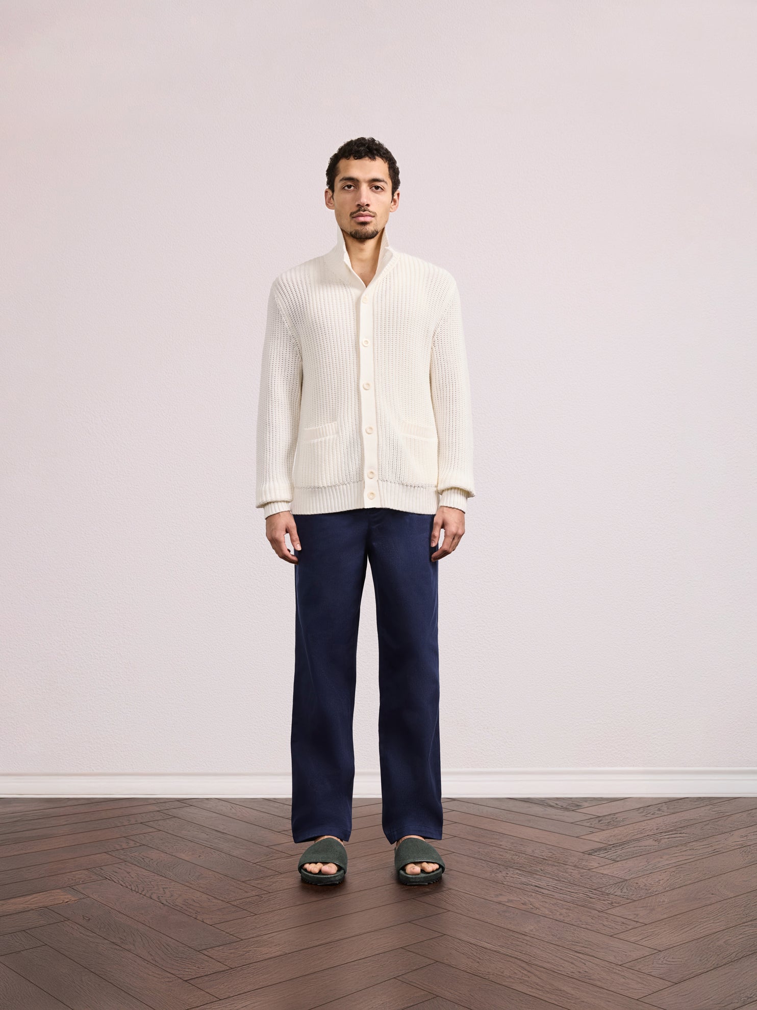 CLAUDIO COTTON-CASHMERE KNIT