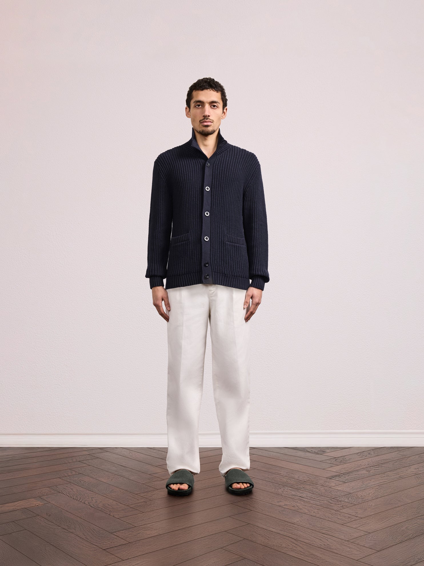 CLAUDIO COTTON-CASHMERE KNIT