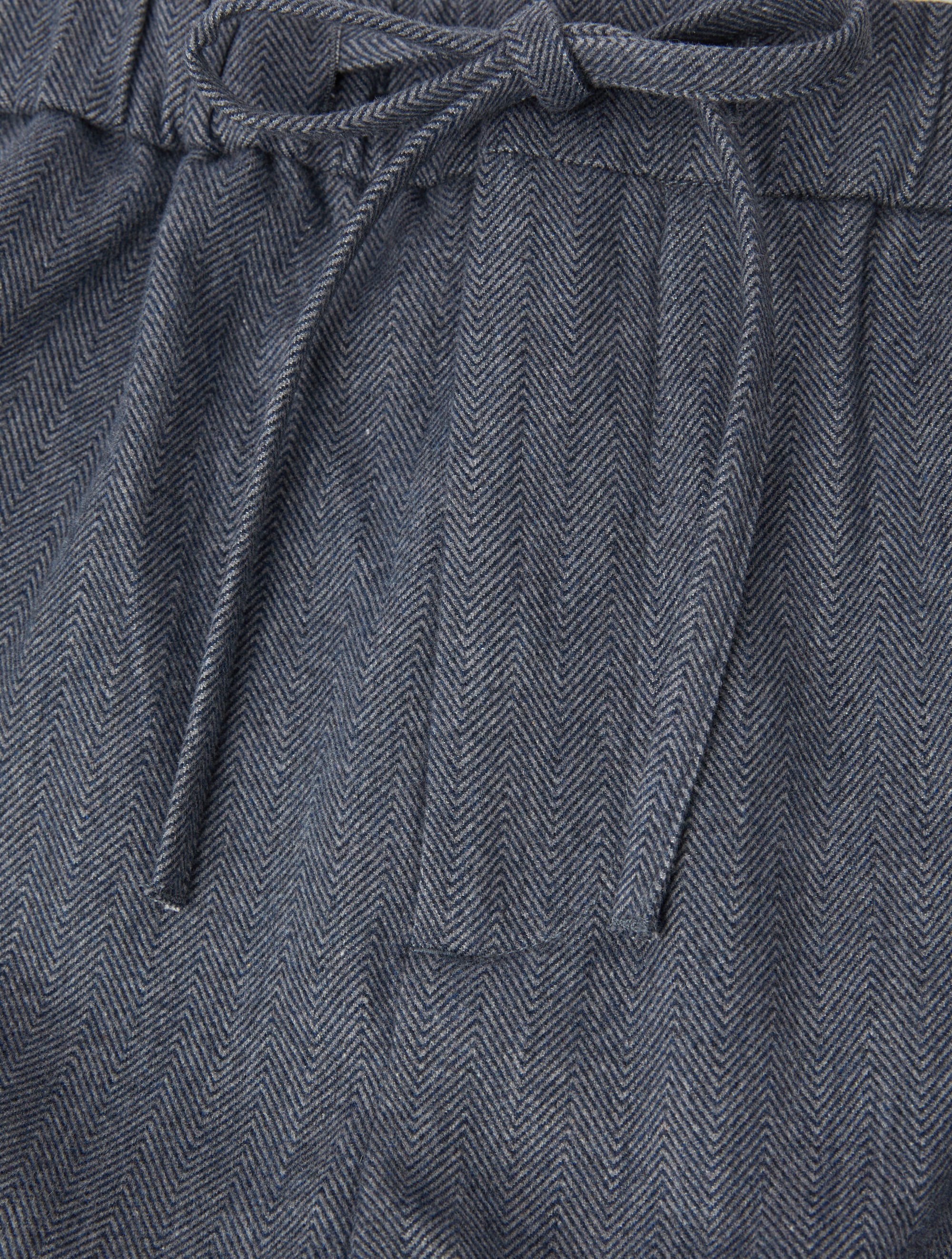 OSCAR COTTON-CASHMERE TROUSERS