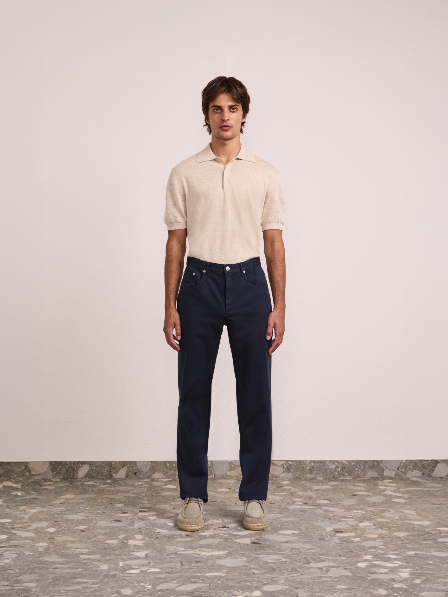 COLUMBO COTTON TWILL TROUSERS