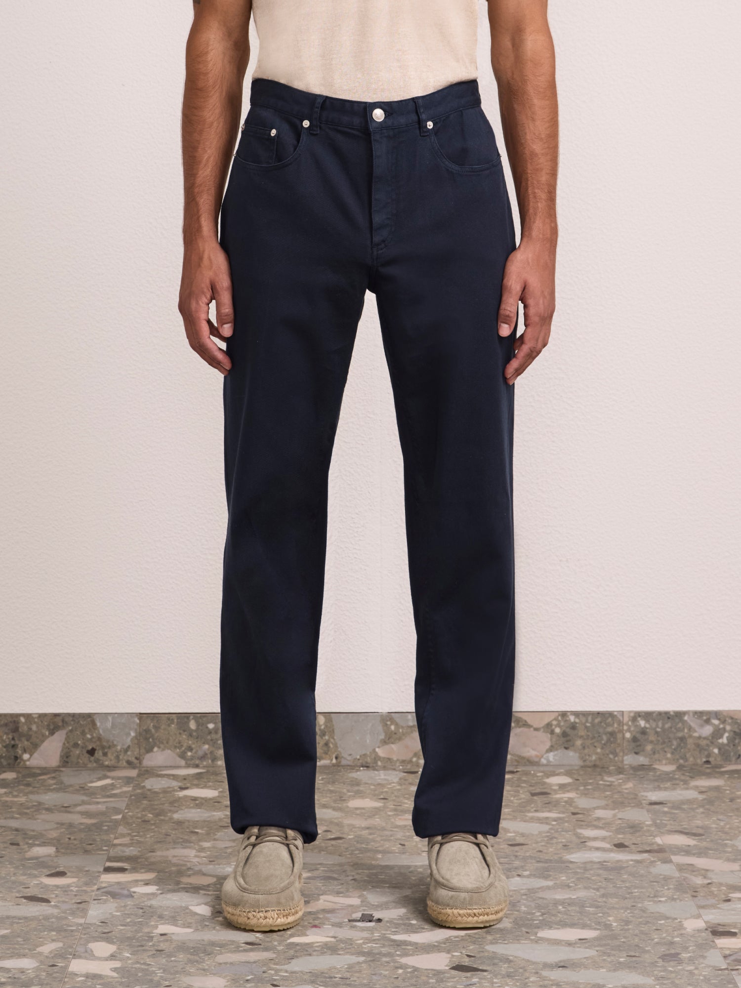 COLUMBO COTTON TWILL TROUSERS