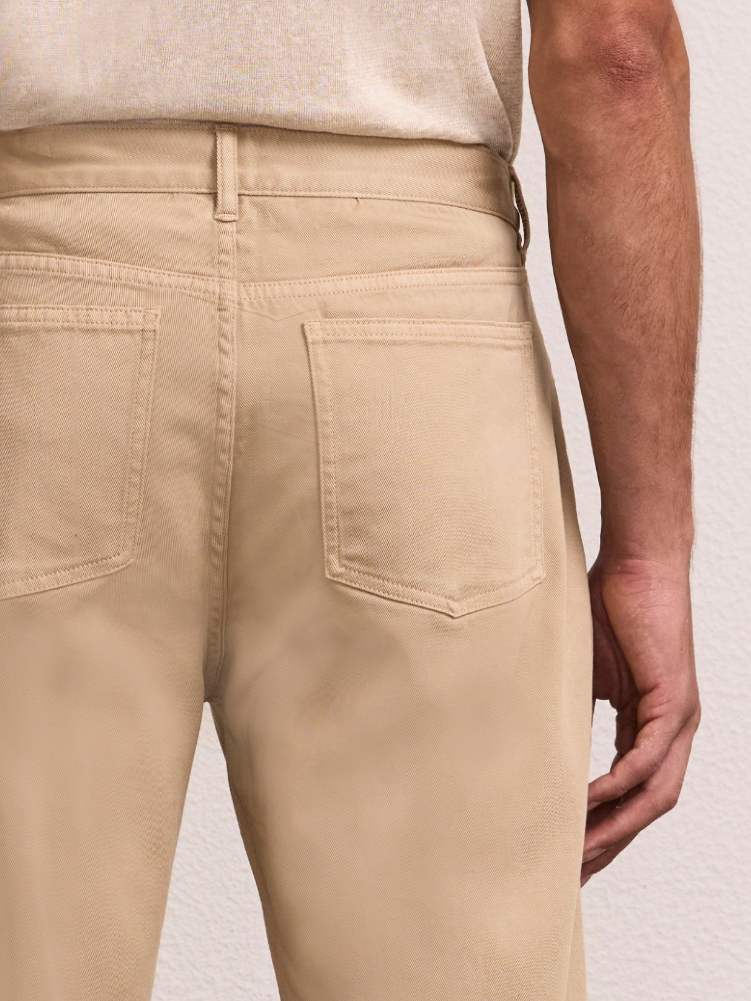COLUMBO COTTON TWILL TROUSERS
