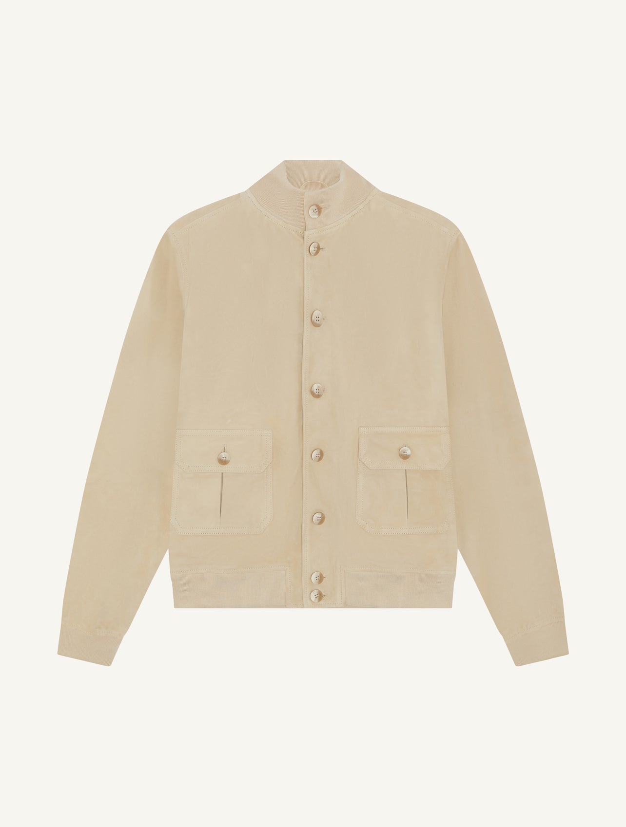 VINCENTE SUEDE BOMBER JACKET
