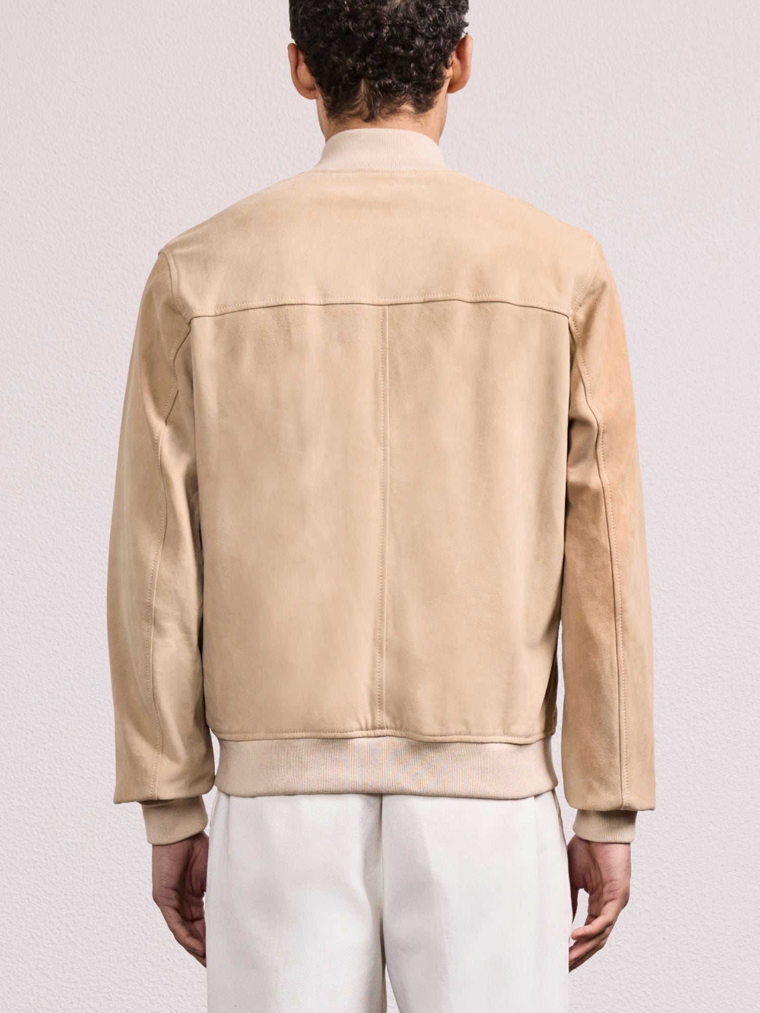 VINCENTE SUEDE BOMBER JACKET
