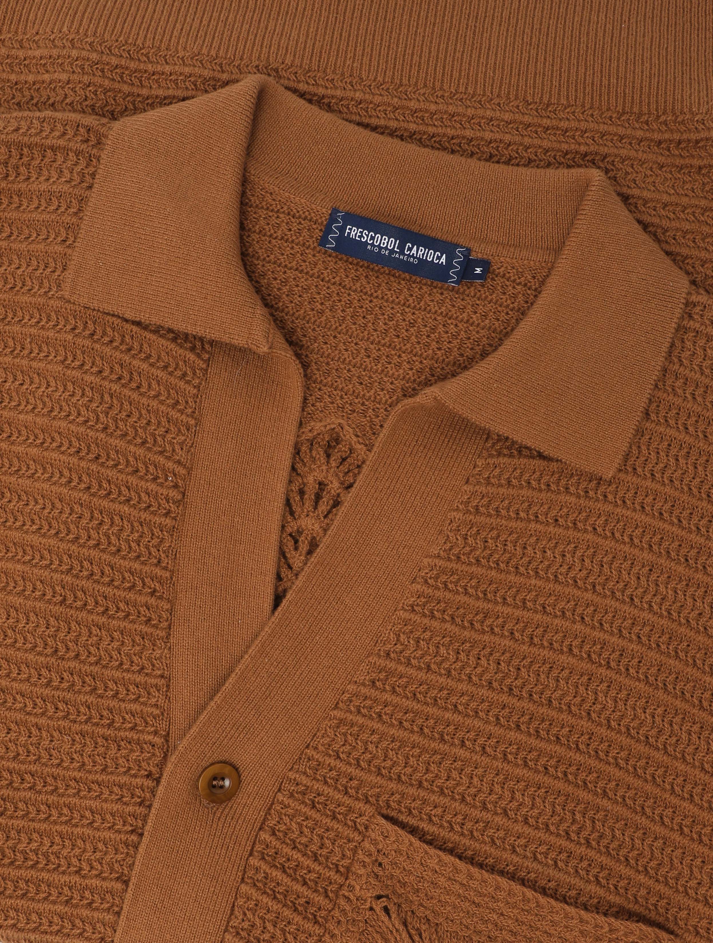 CÉSAR COTTON CROCHET CARDIGAN