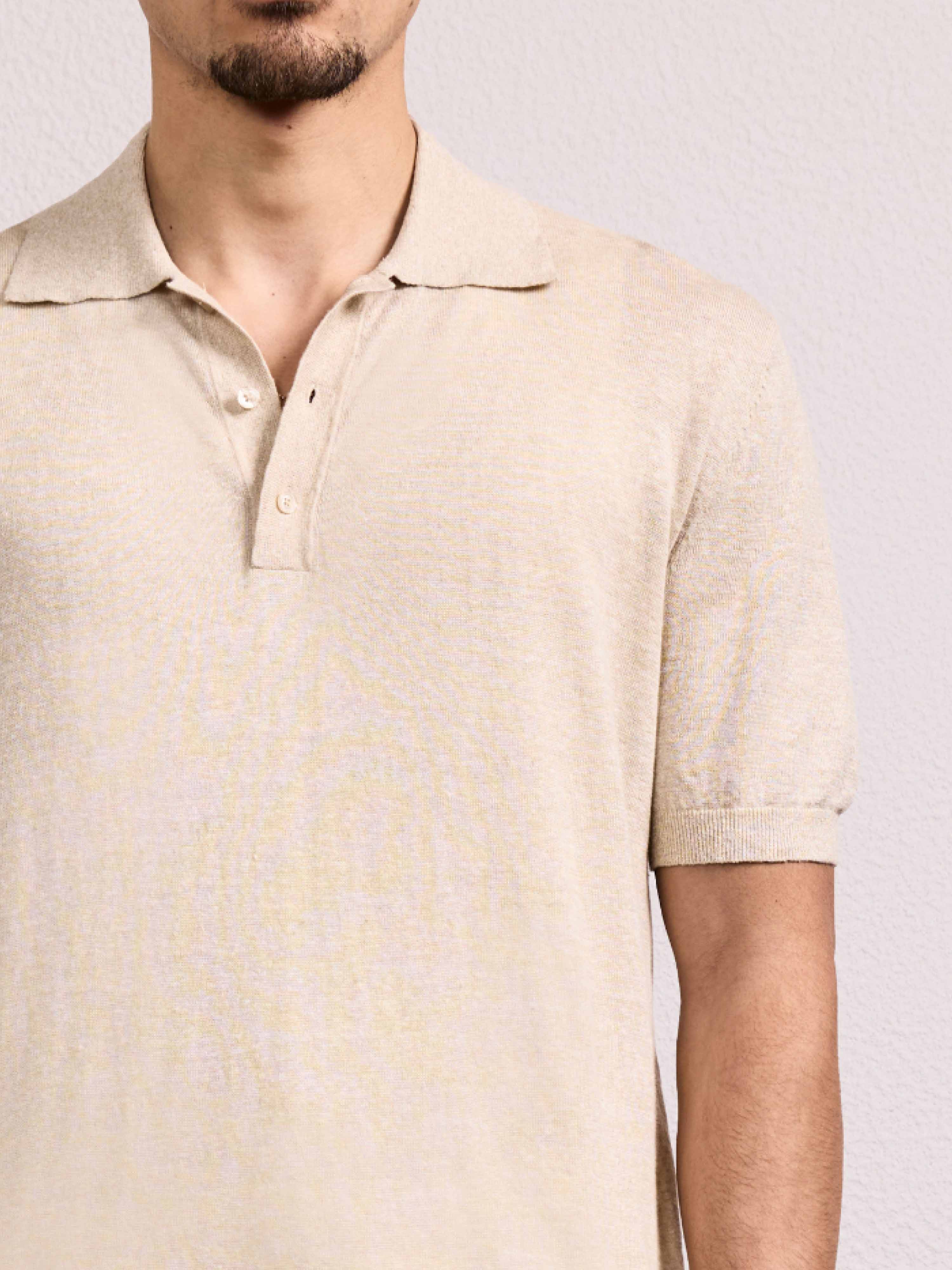 VIDAL LINEN POLO