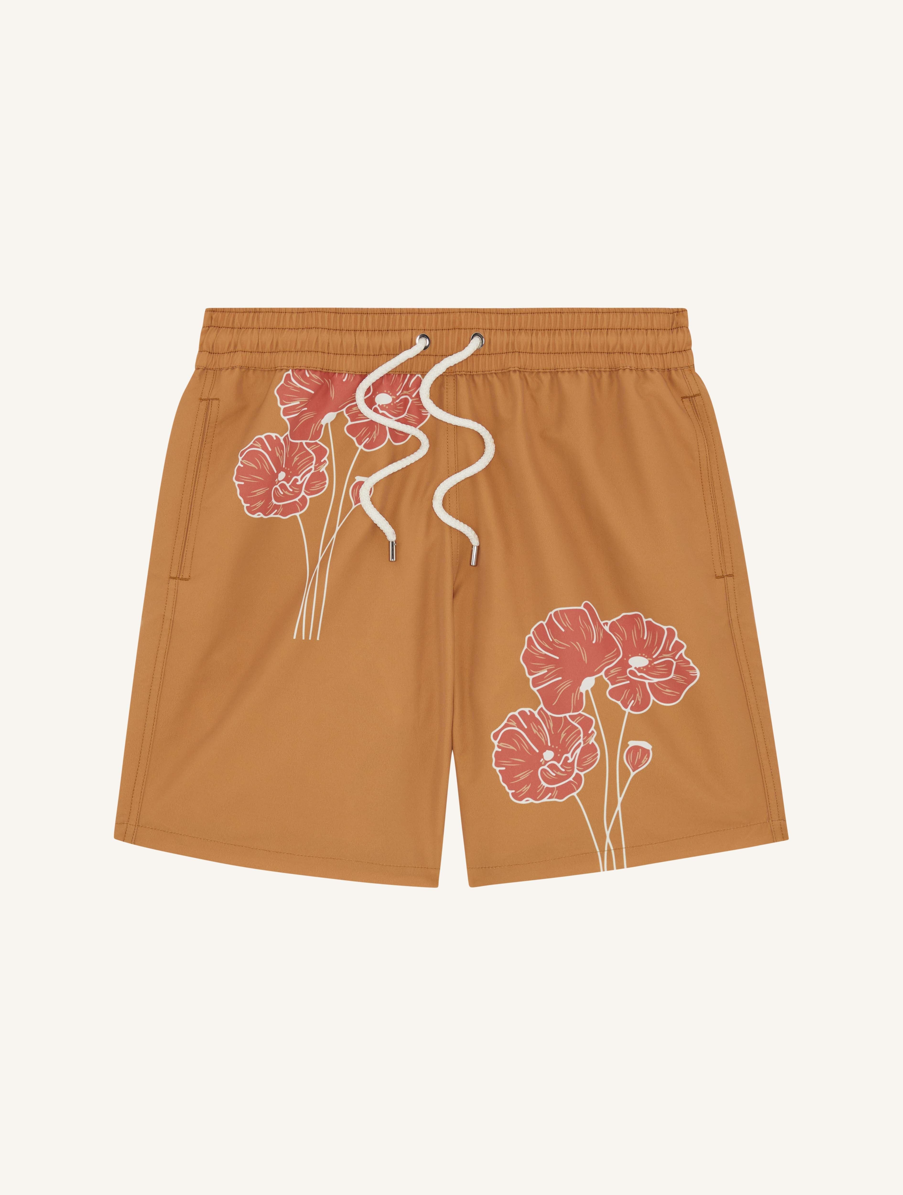 SANTOS BOARD FLORAL SWIM