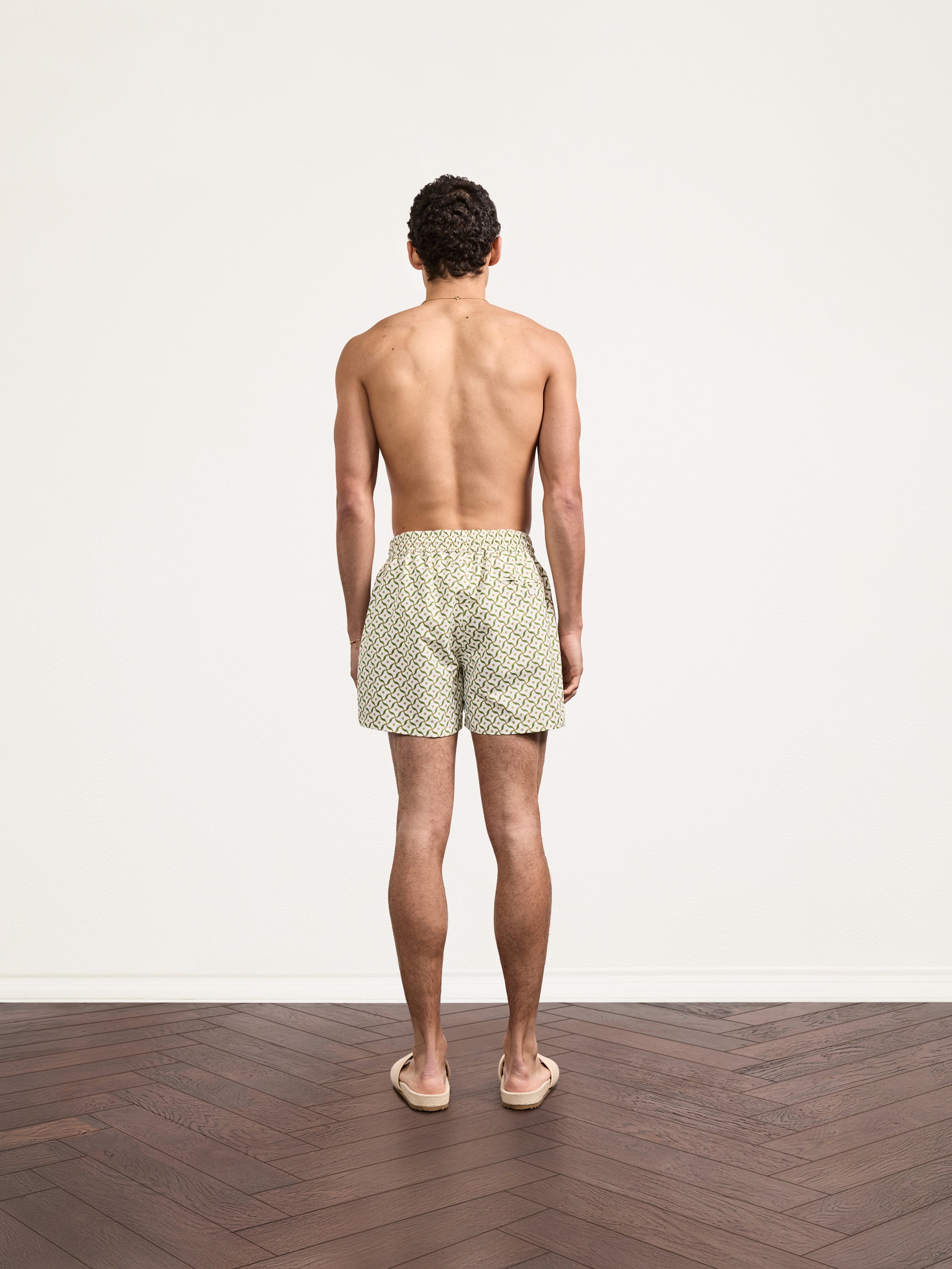 SANTOS SWIM LOTUS PRINT