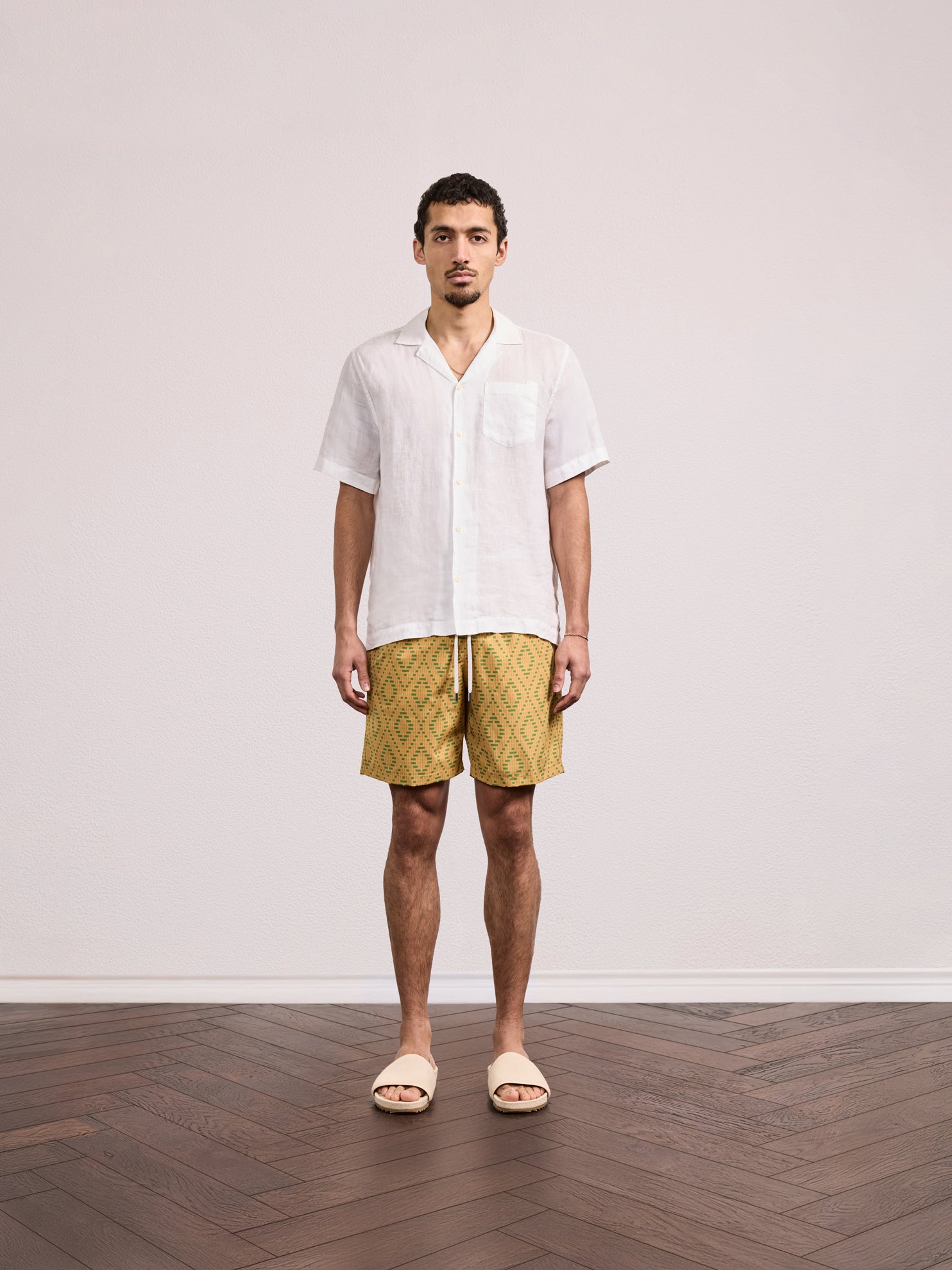 SANTOS BOARD ANGRA RAFFIA SWIM