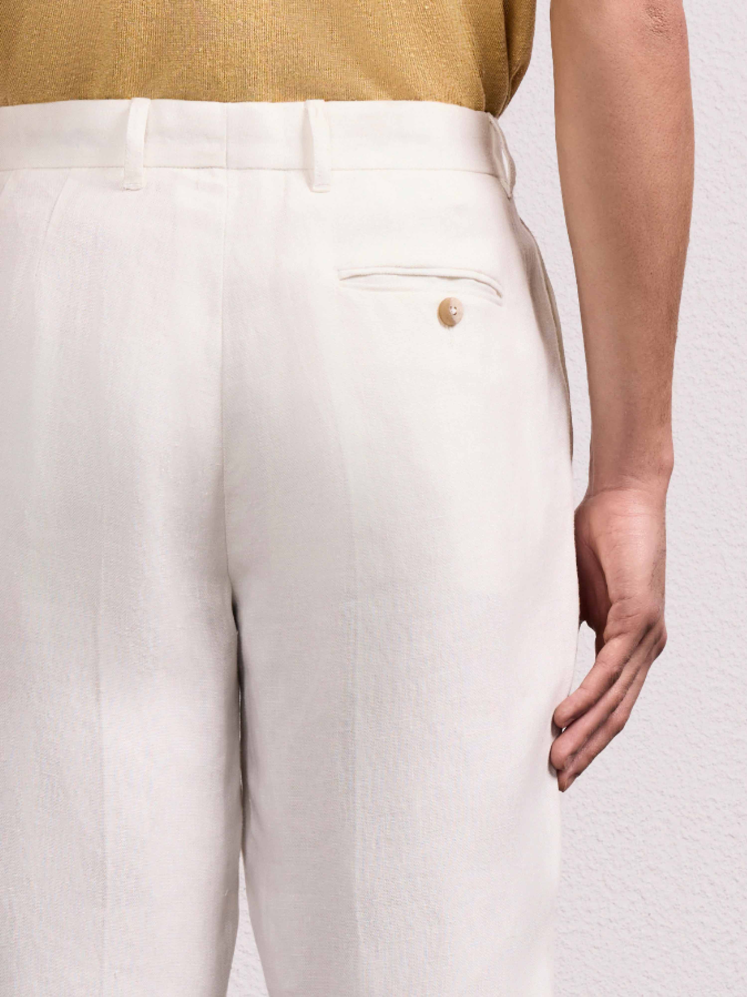 AFFONSO LINEN TROUSERS