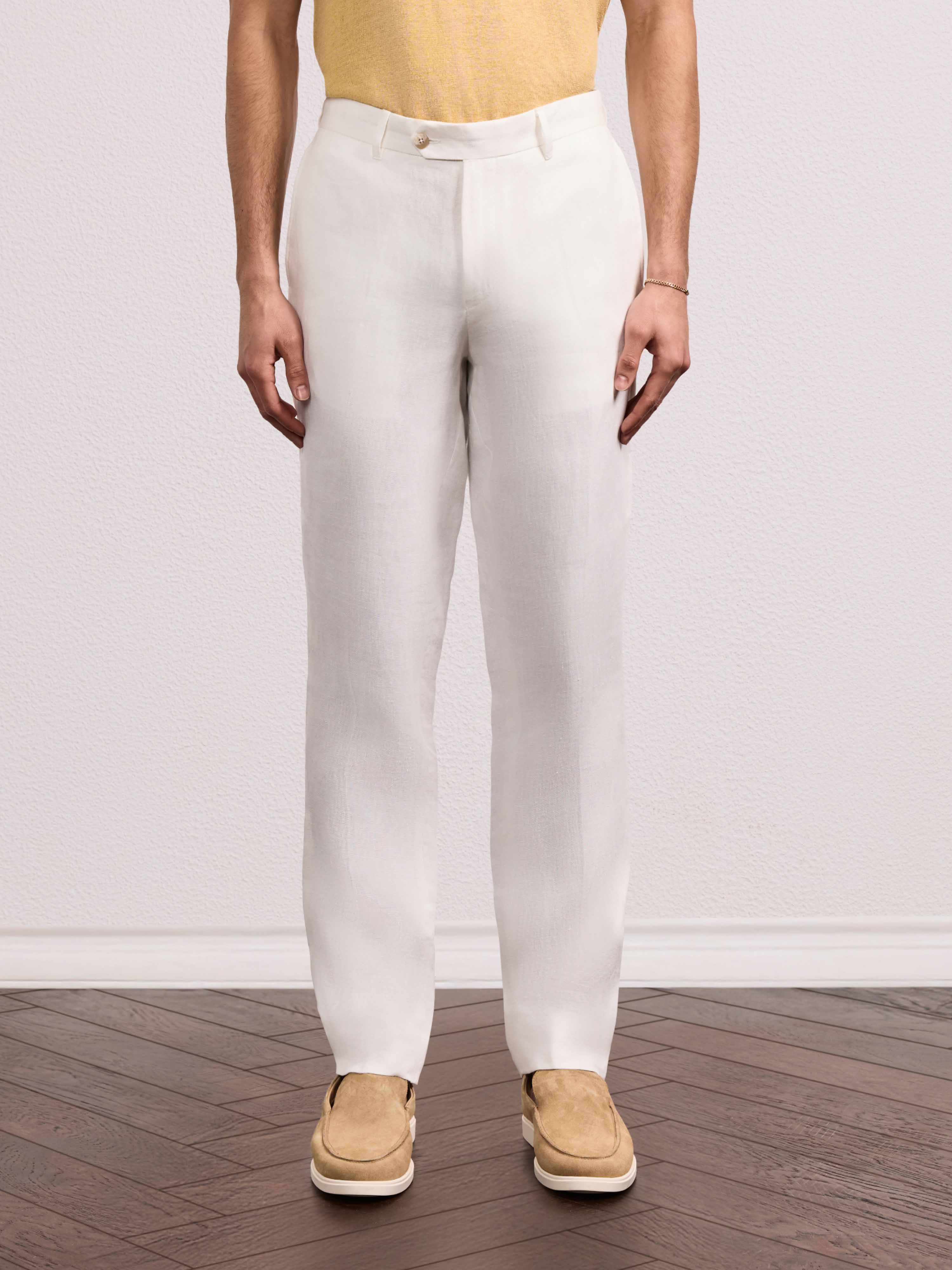 AFFONSO LINEN TROUSERS