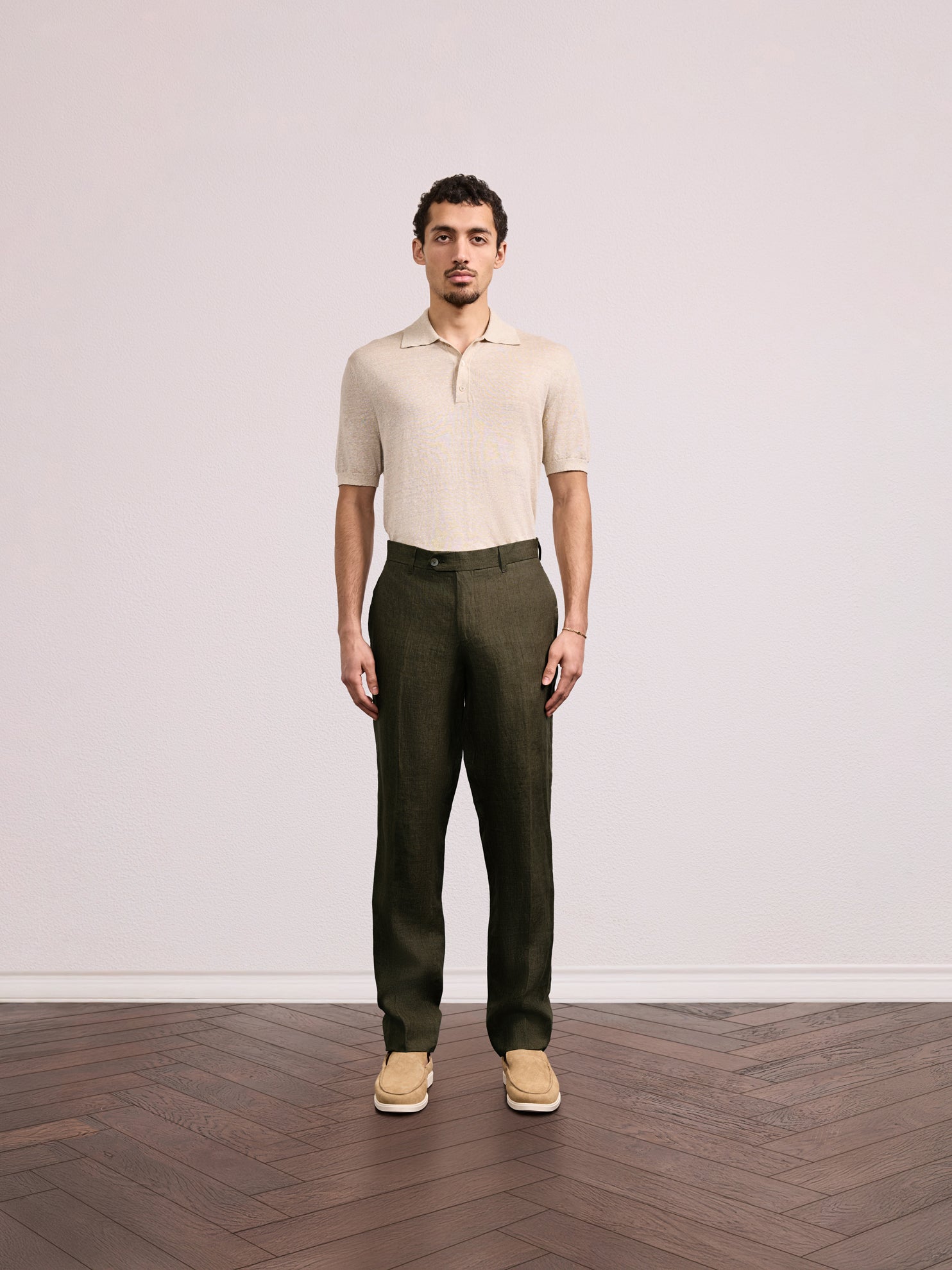 AFFONSO LINEN TROUSERS