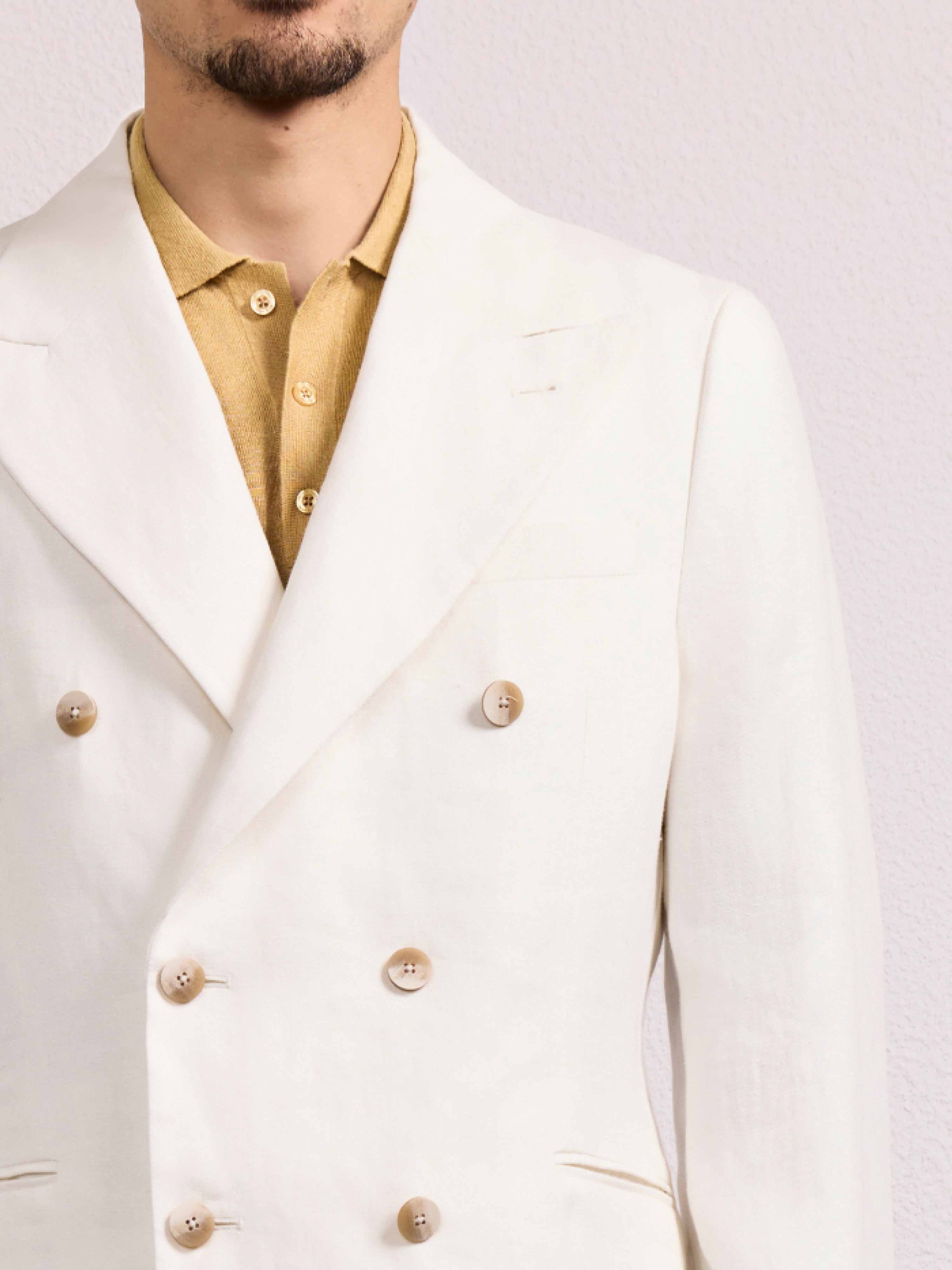 ZANINI LINEN BLAZER