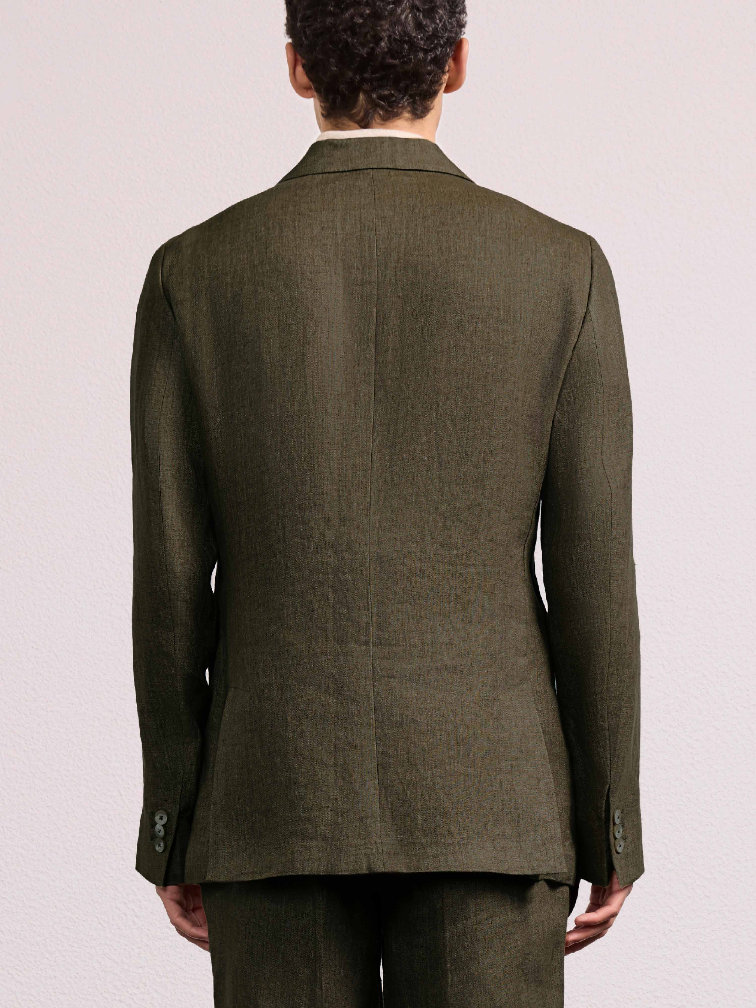 ZANINI LINEN BLAZER