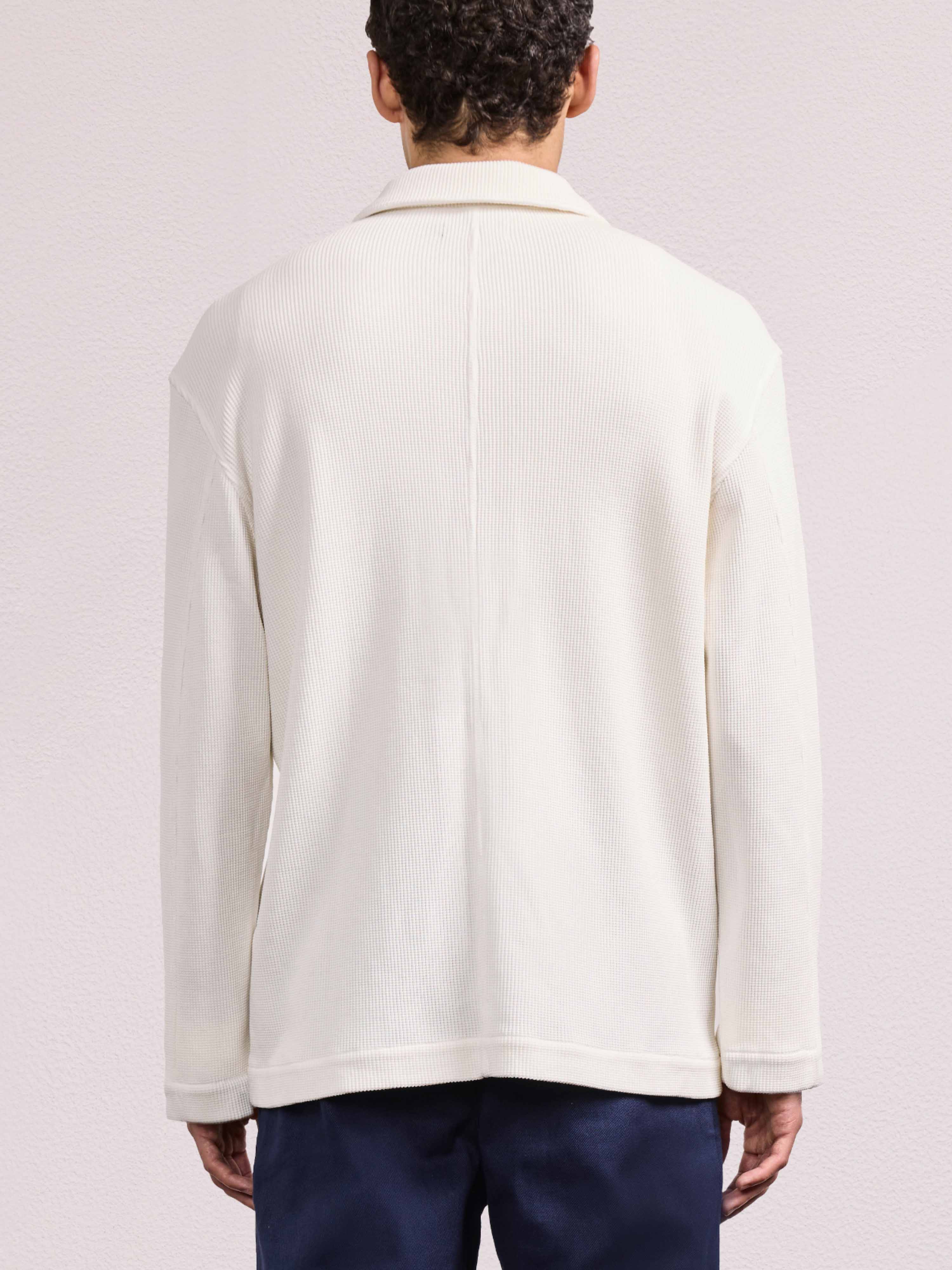 PEDRO COTTON WAFFLE OVERSHIRT