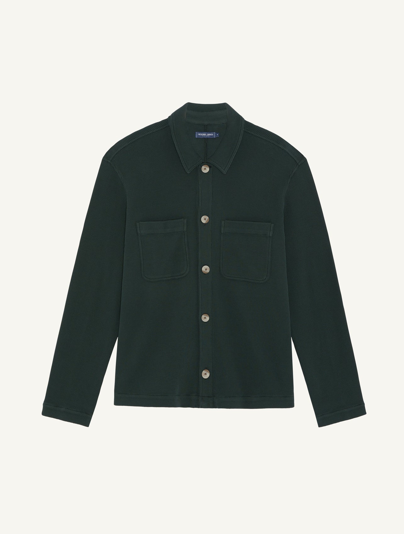 PEDRO COTTON WAFFLE OVERSHIRT
