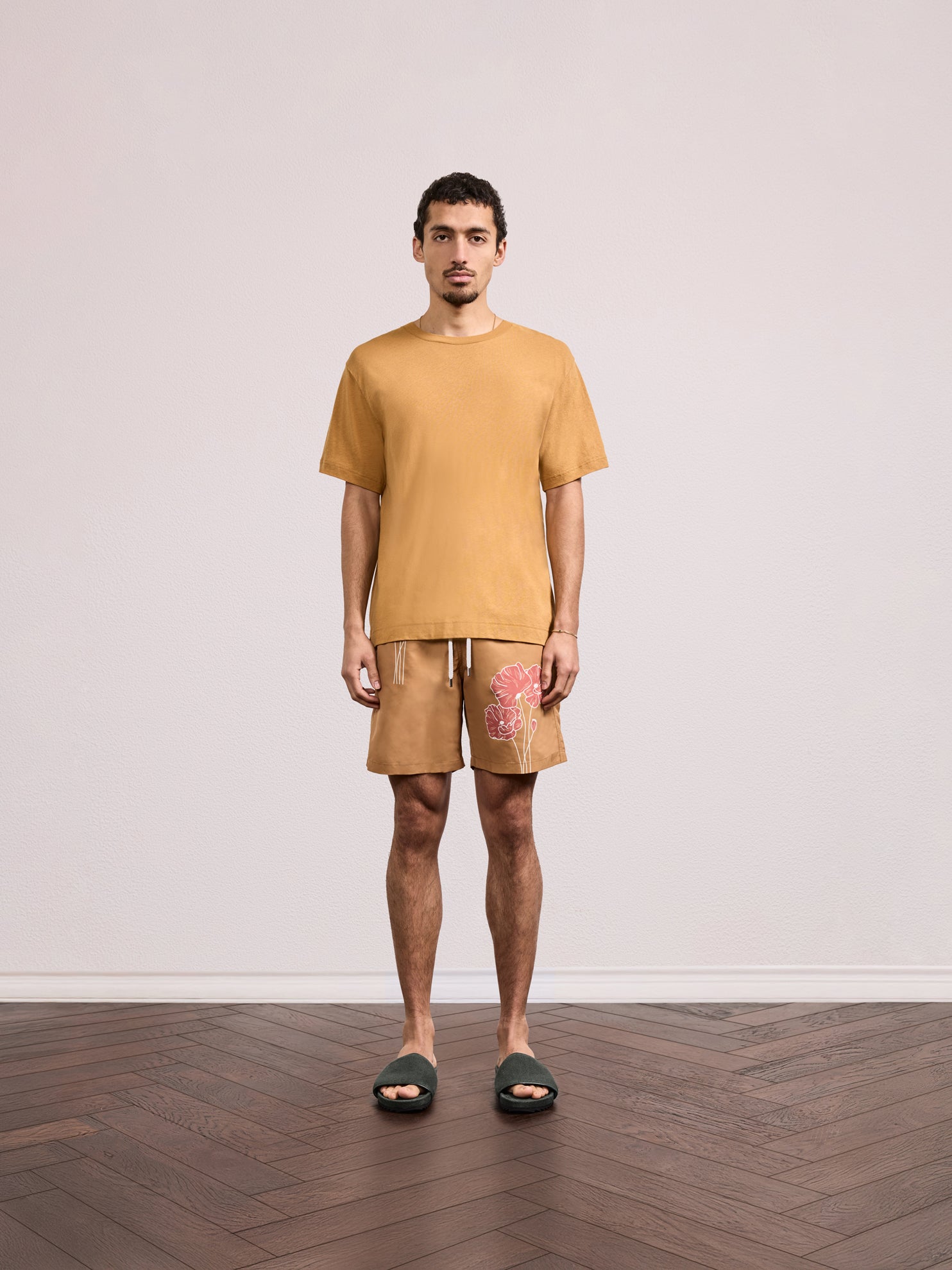 DINIS PRINTED COTTON T-SHIRT