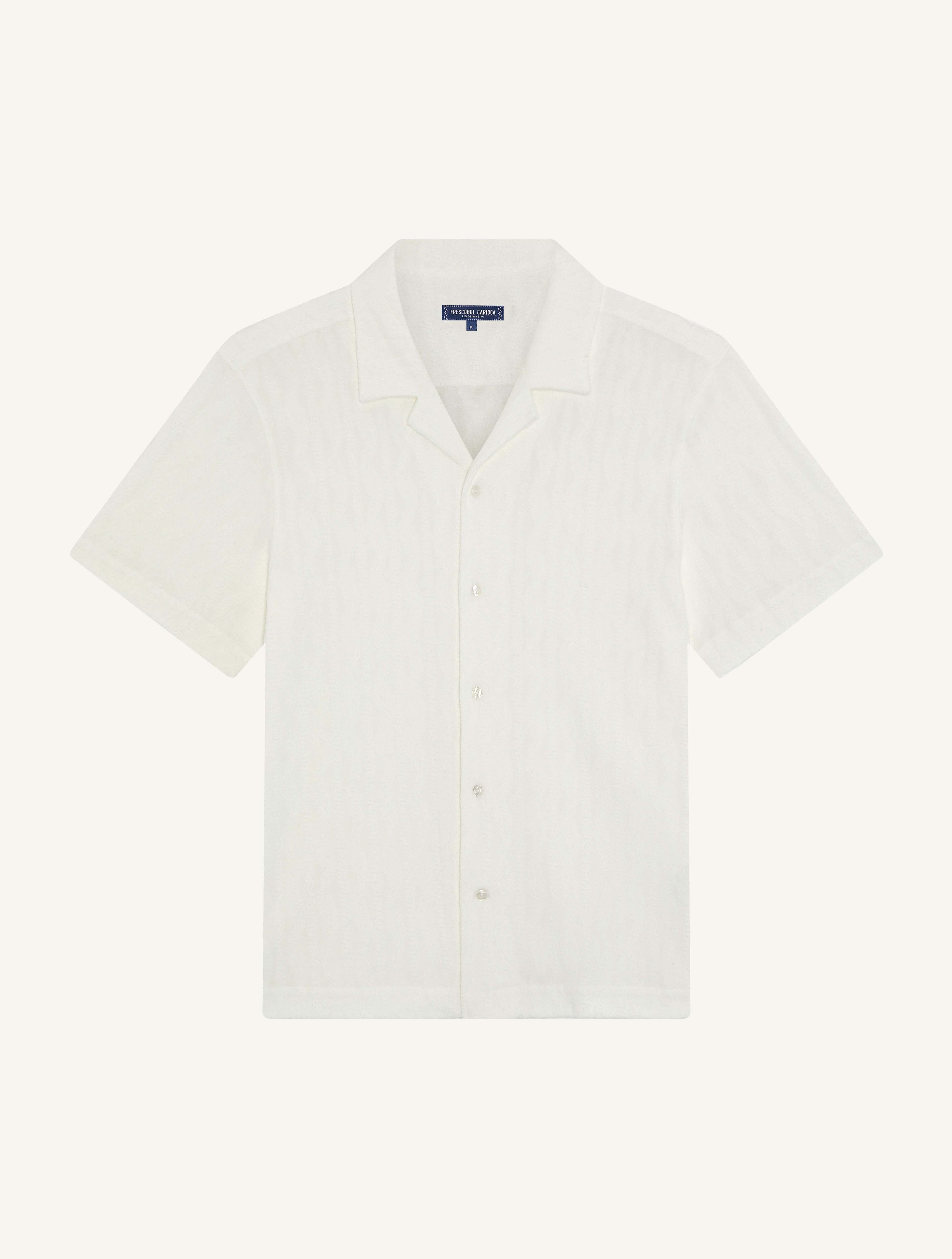 ROBERTO TERRY COTTON SHIRT