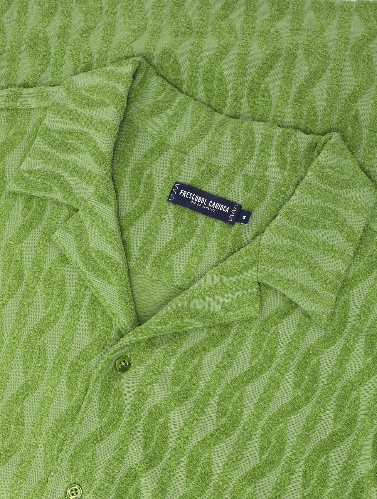 ROBERTO TERRY COTTON SHIRT