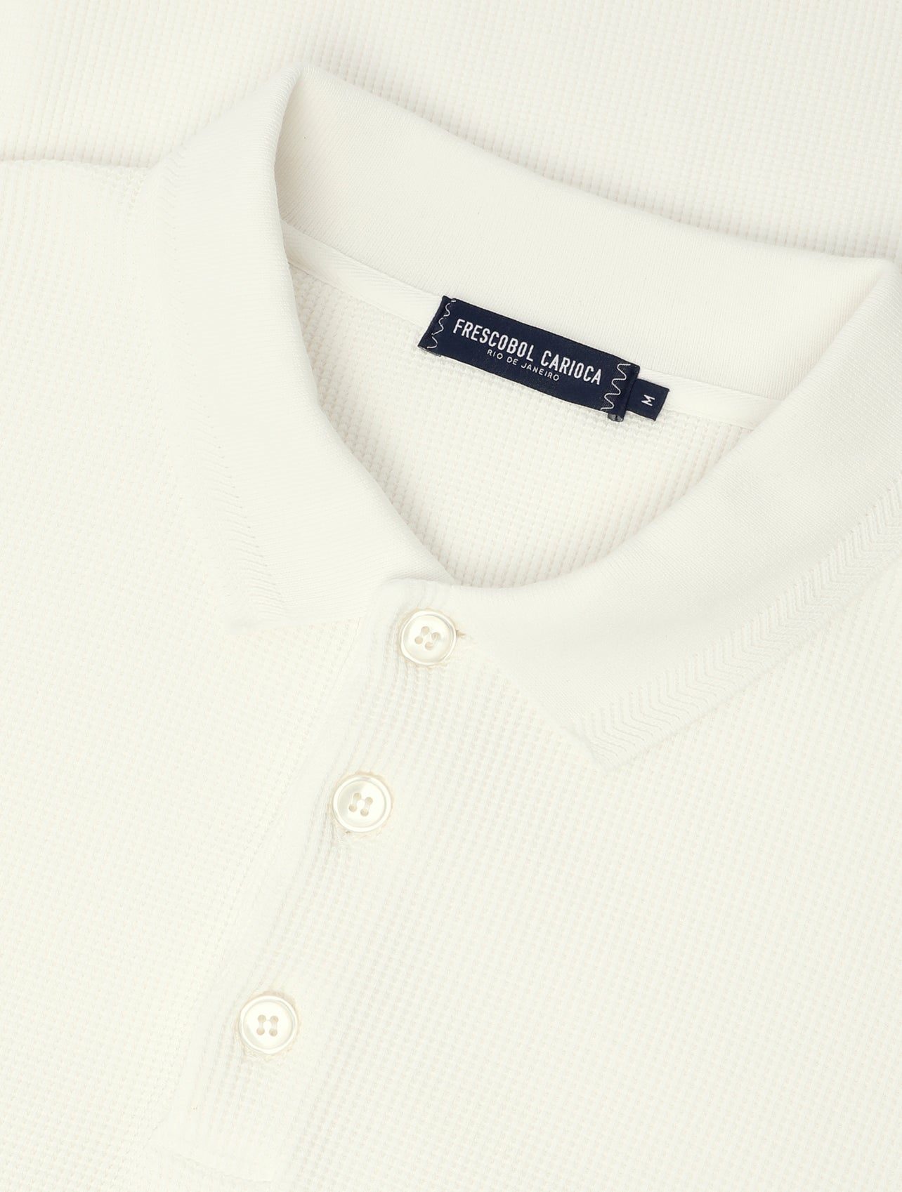 HORACIO COTTON WAFFLE POLO