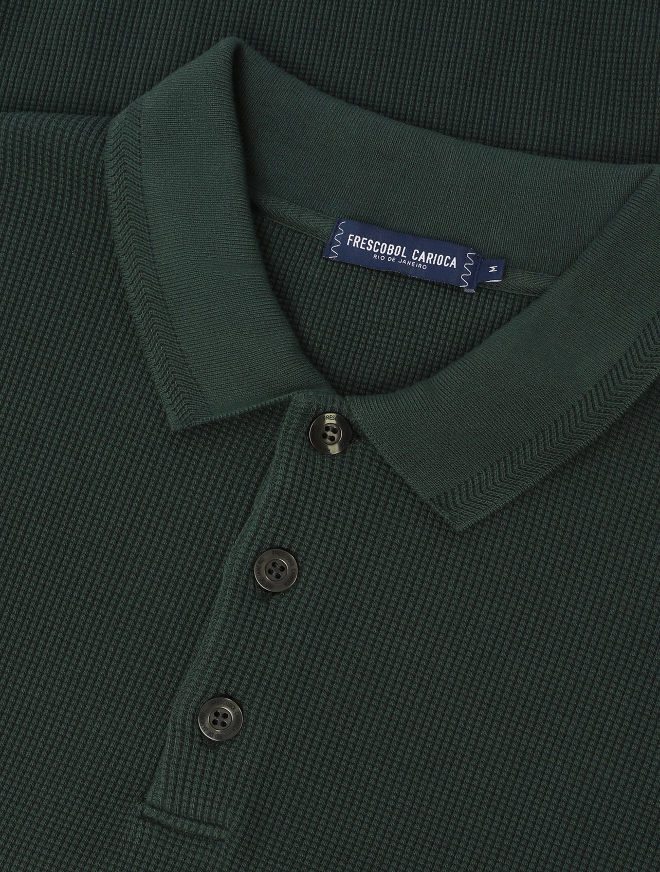 HORACIO COTTON WAFFLE POLO