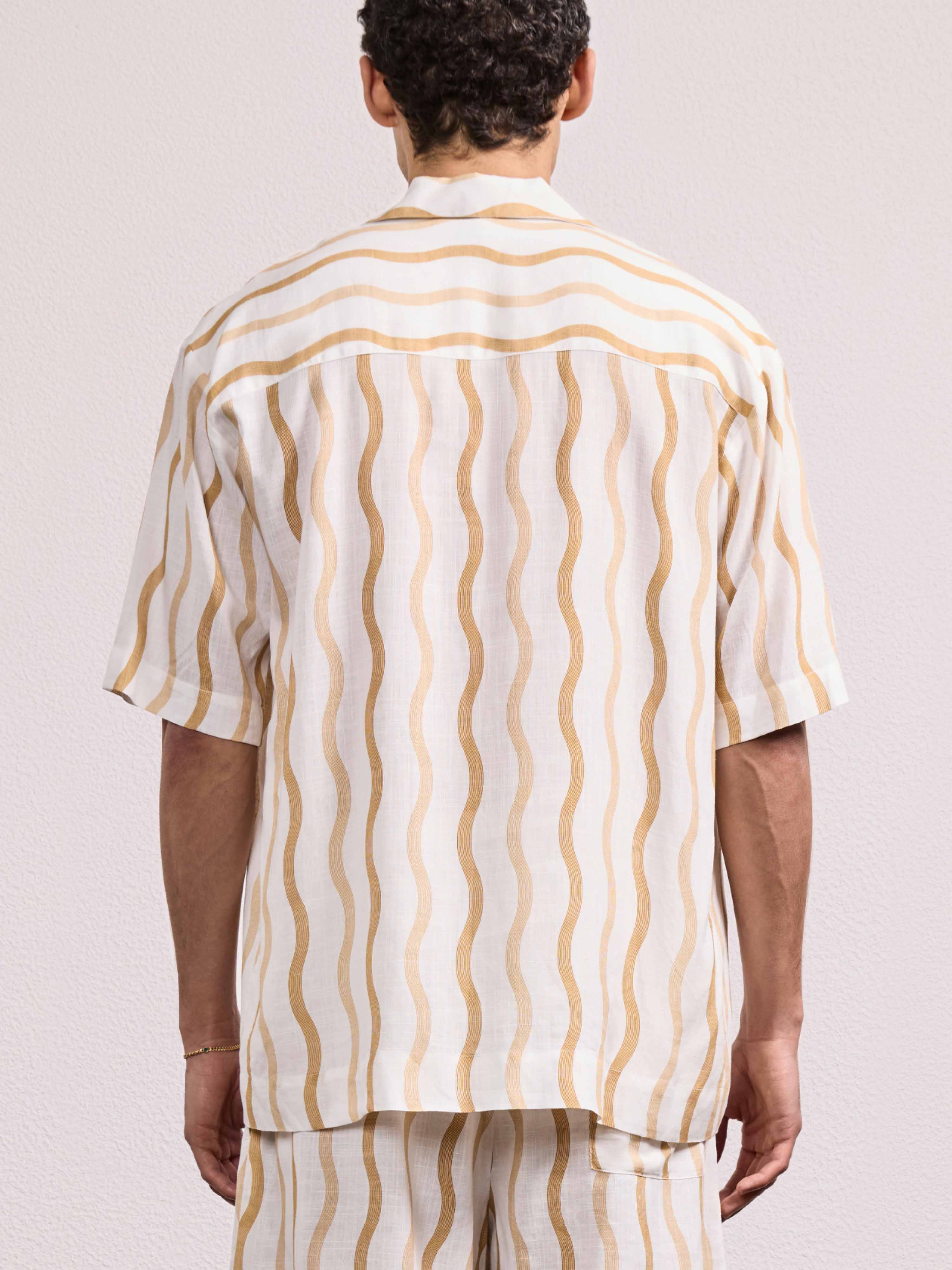 CASSIO LINEN-VISCOSE SHIRT