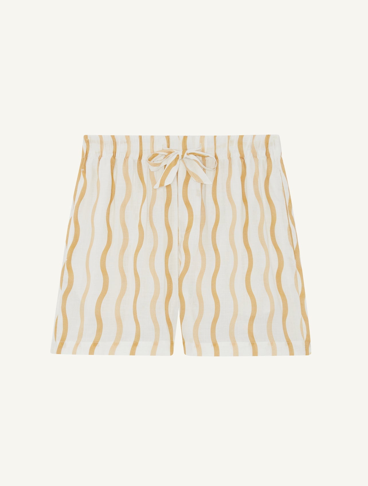 LUCAS LINEN-BLEND SHORTS