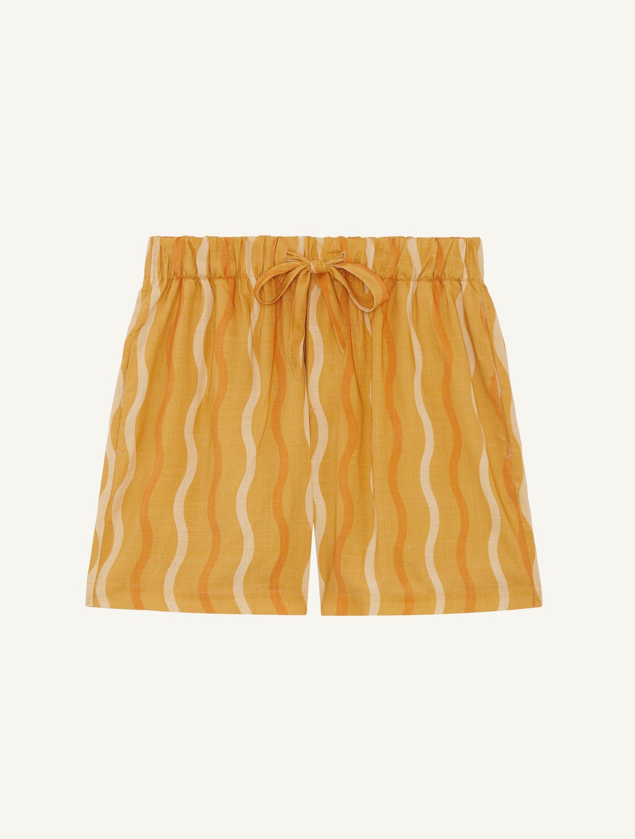 LUCAS LINEN-BLEND SHORTS