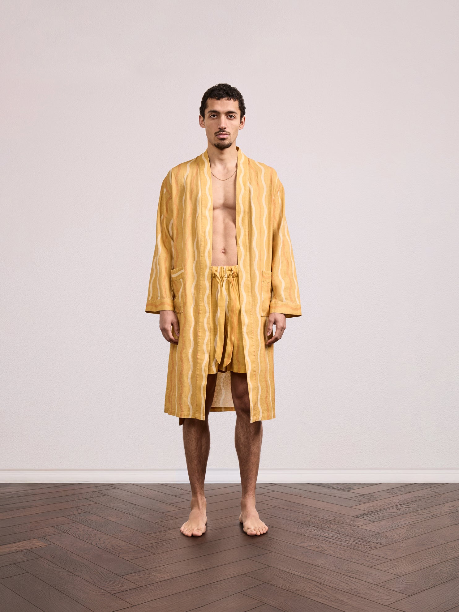 TEFE LINEN ROBE
