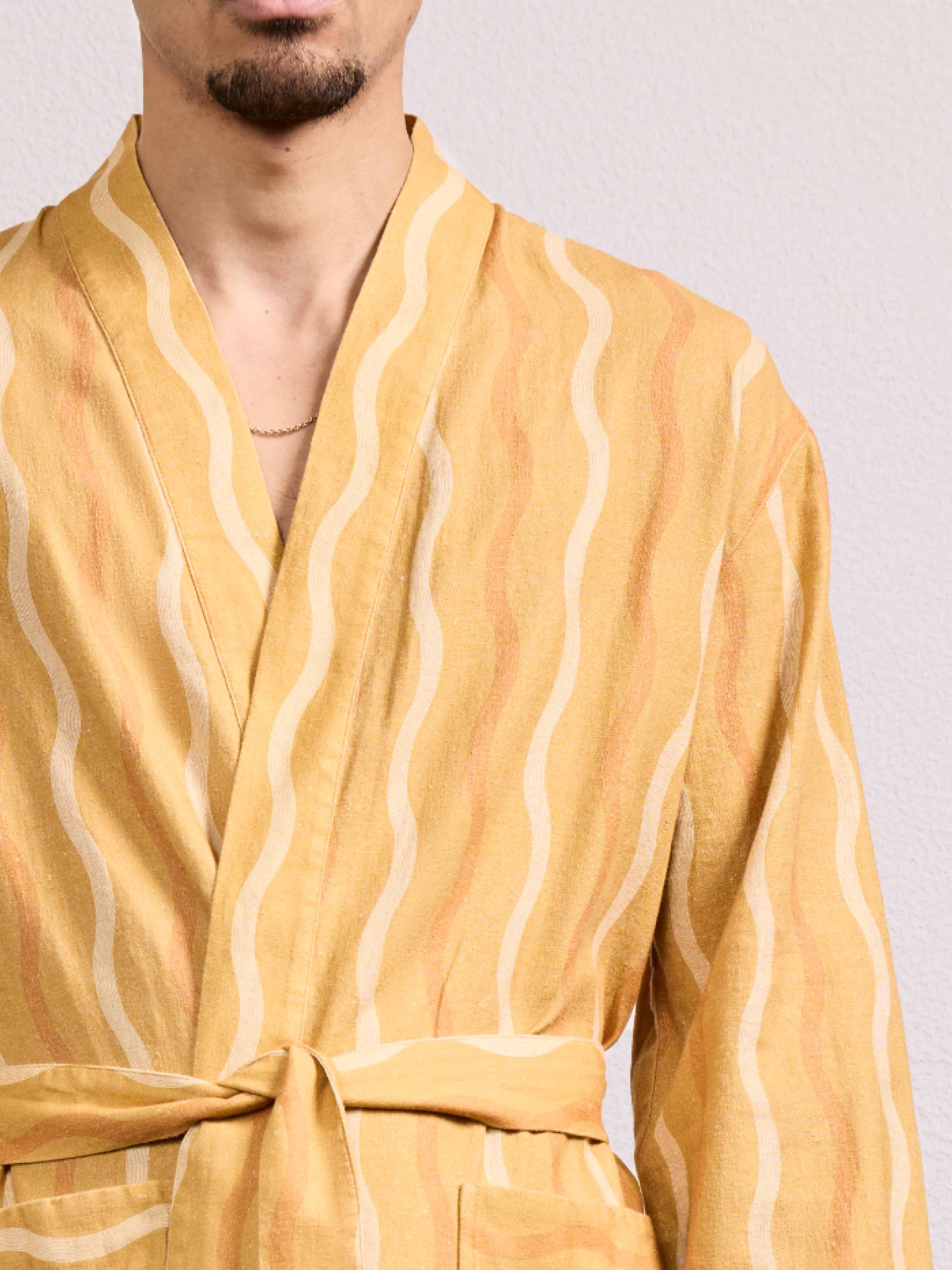 TEFE LINEN ROBE