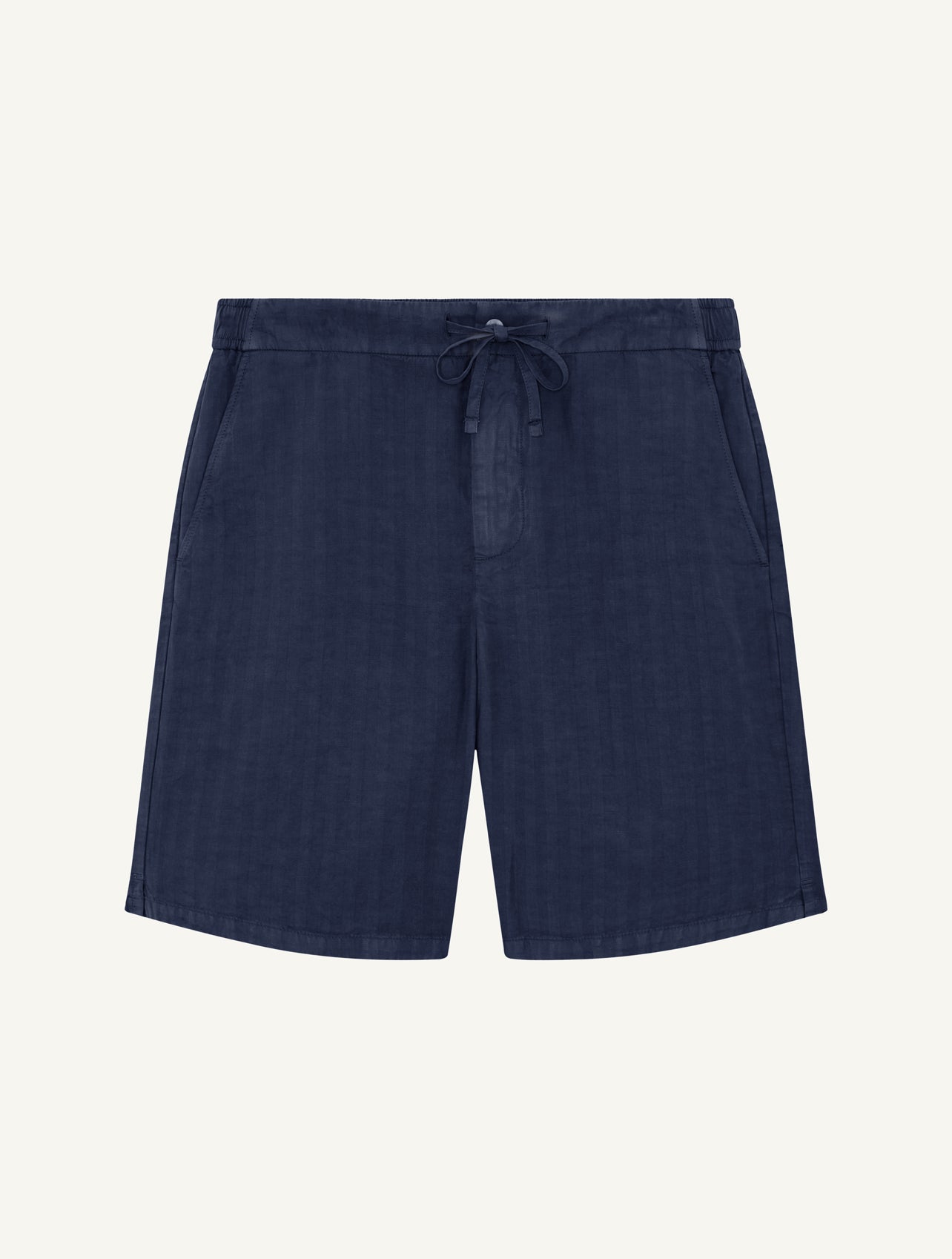 SERGIO LINEN-BLEND SHORTS