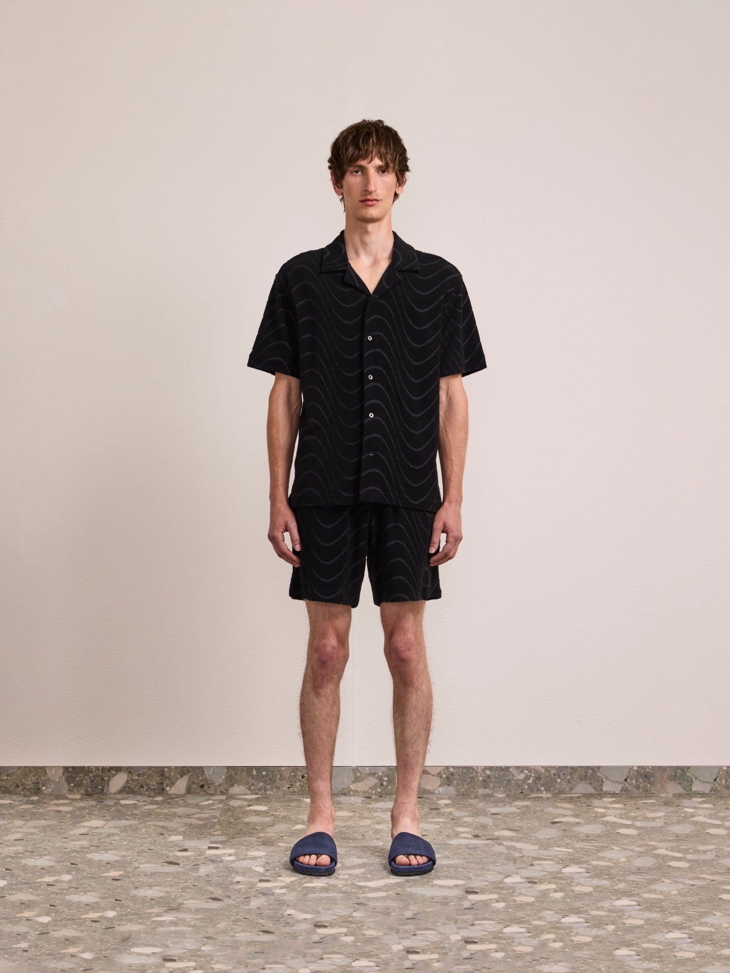 ROBERTO TERRY JACQUARD SHIRT