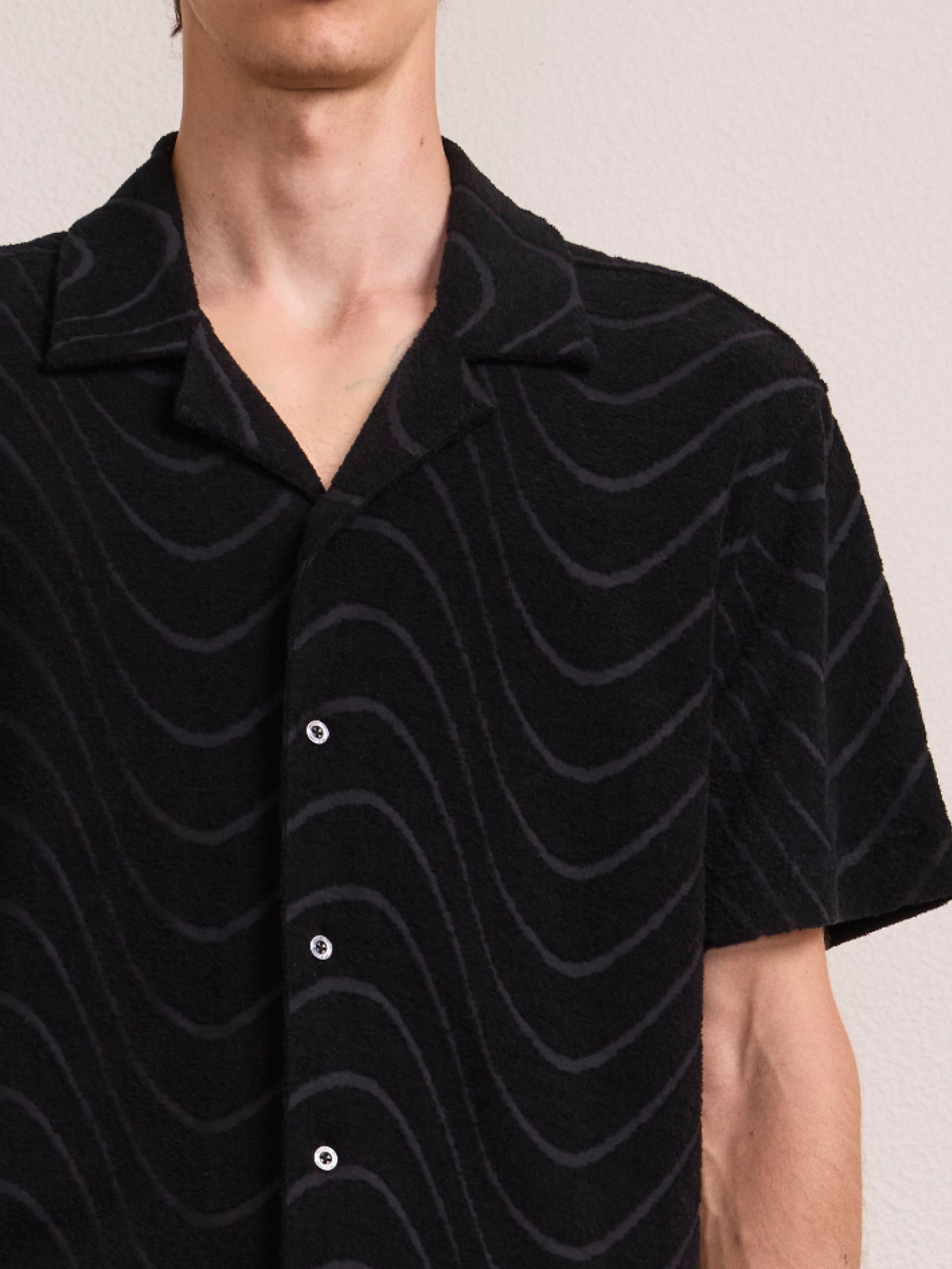 ROBERTO TERRY JACQUARD SHIRT