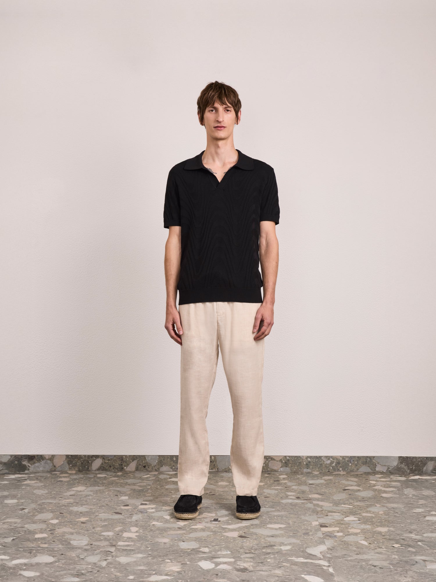 RINO COTTON-SILK POLO