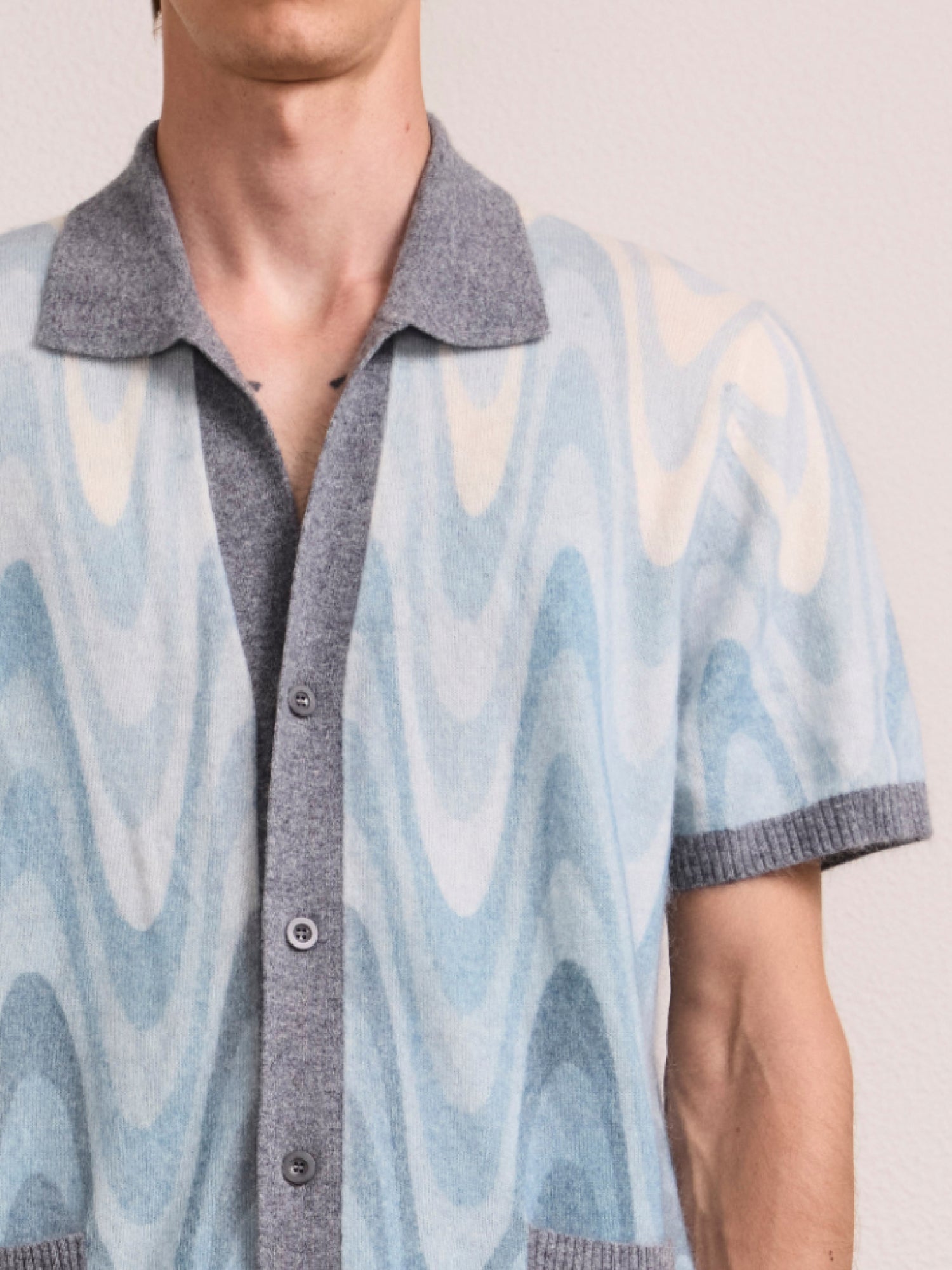 ROMERO CASHMERE-WOOL CARDIGAN