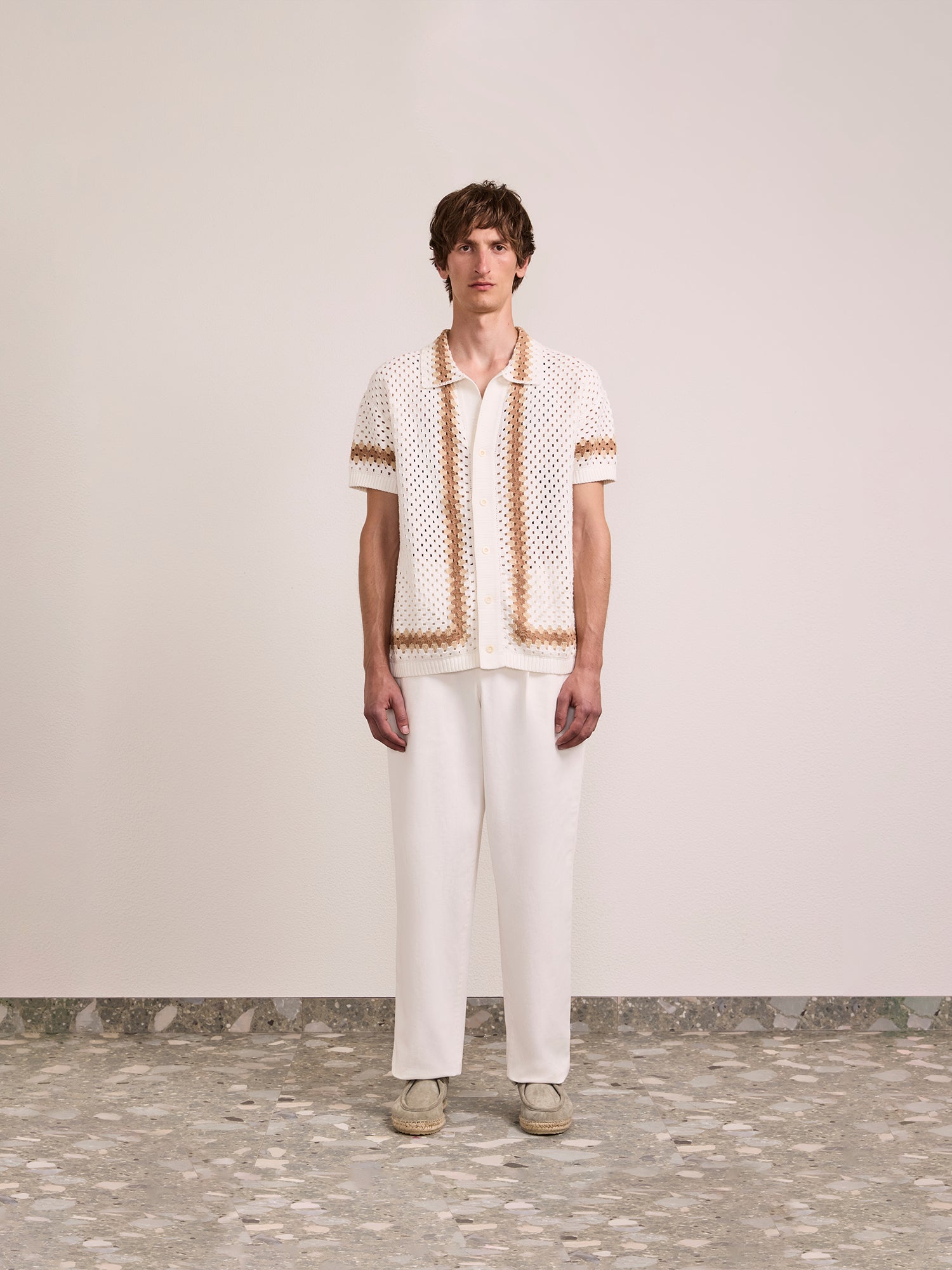 PINTO CROCHET CARDIGAN