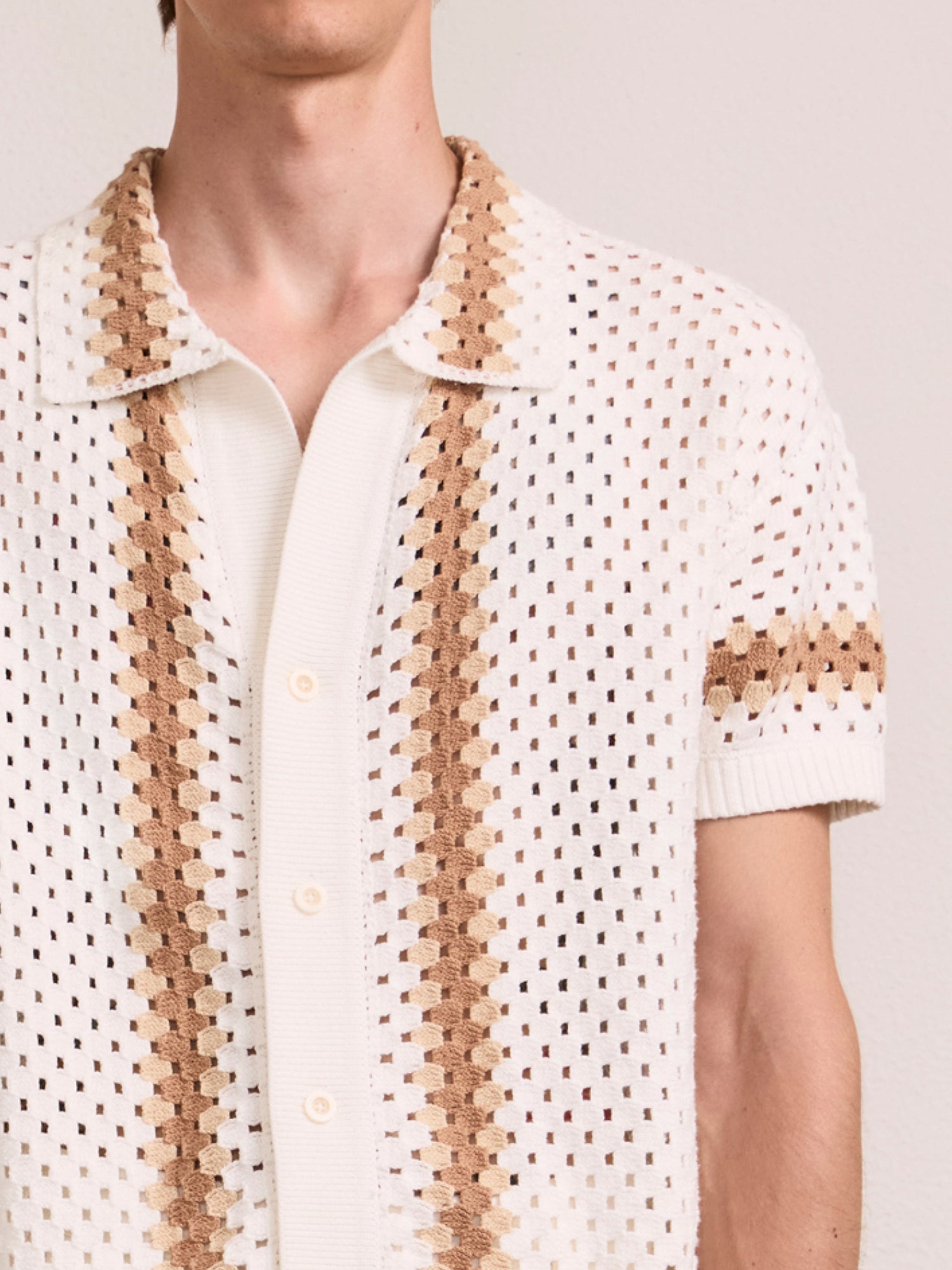 PINTO CROCHET CARDIGAN