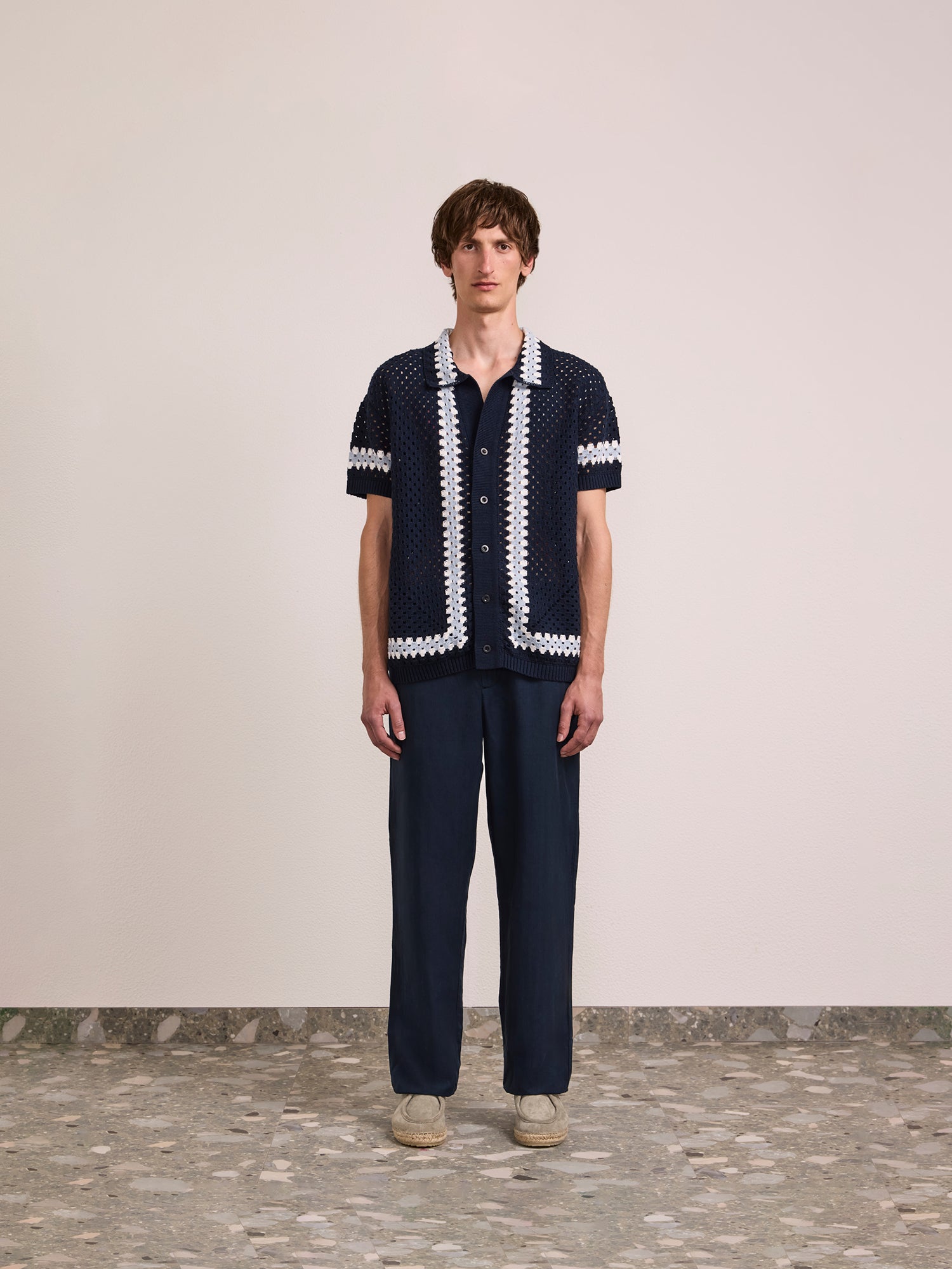 PINTO CROCHET CARDIGAN