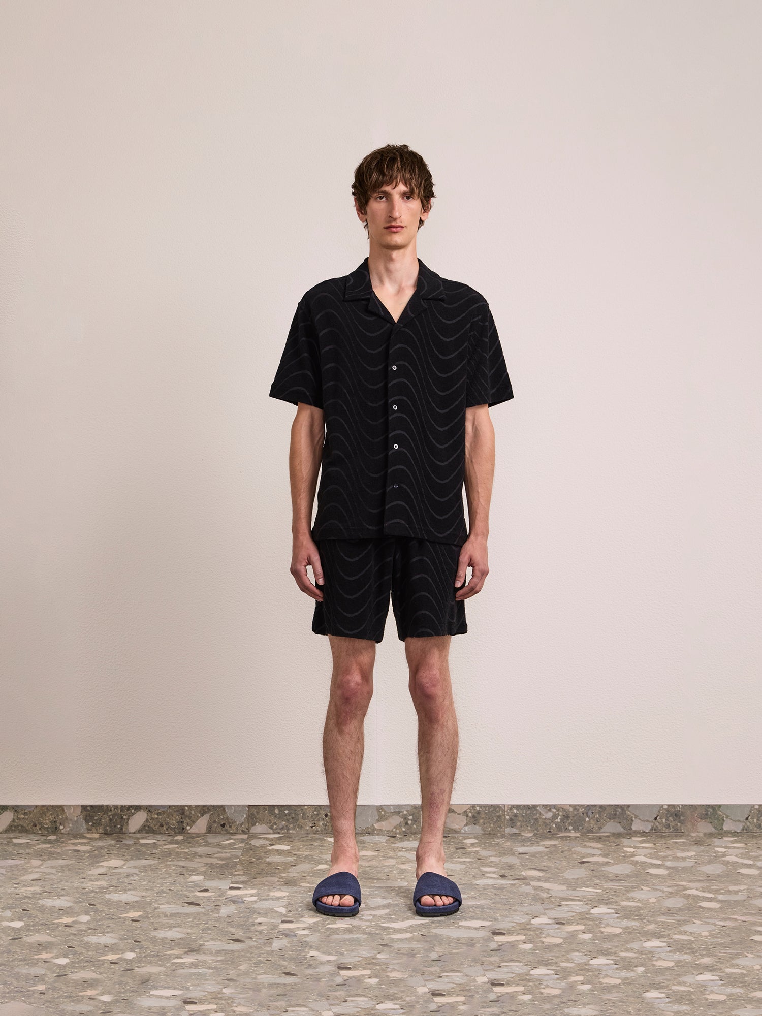 AUGUSTO TERRY COTTON SHORTS