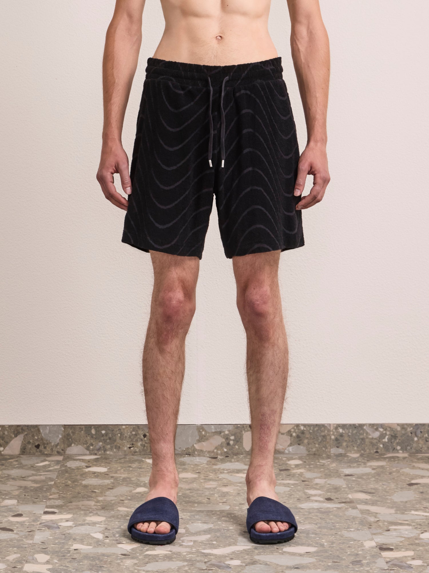 AUGUSTO TERRY COTTON SHORTS