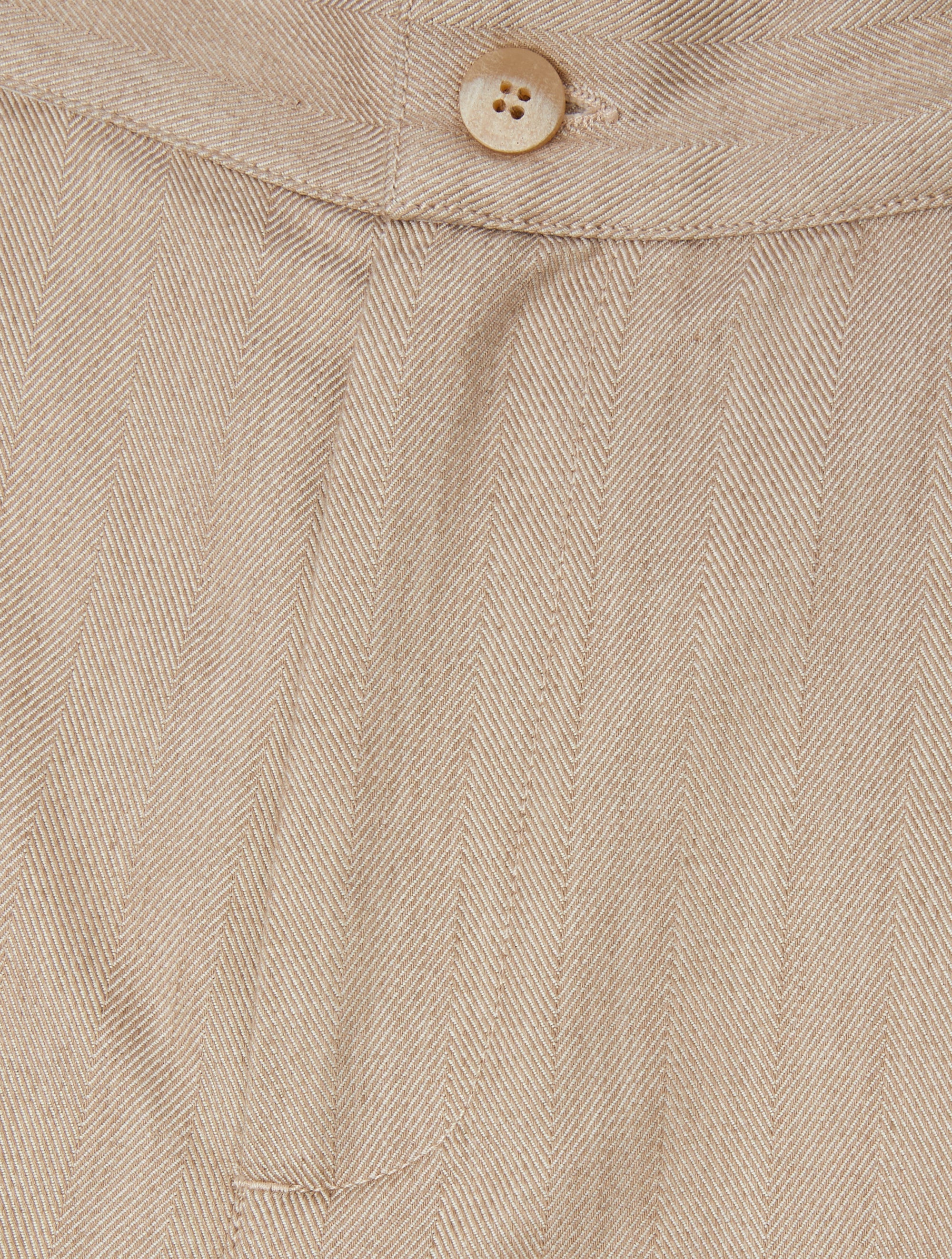 ALDO COTTON HERRINGBONE TROUSERS