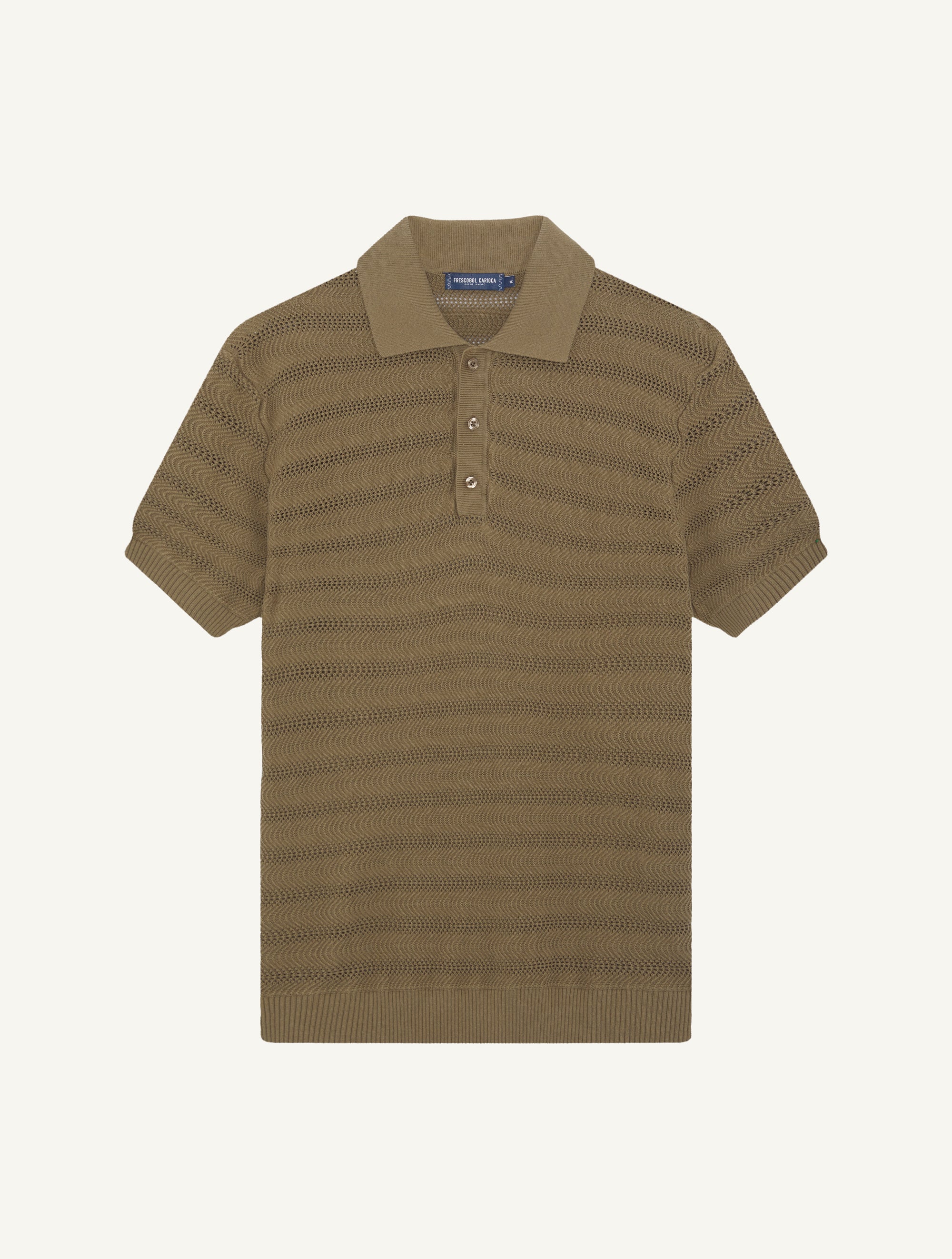 VIDAL COTTON JACQUARD POLO