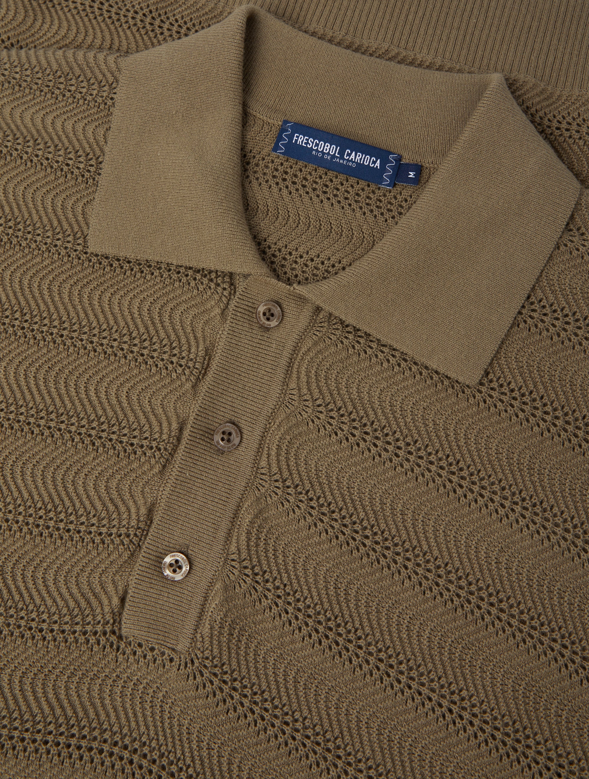 VIDAL COTTON JACQUARD POLO