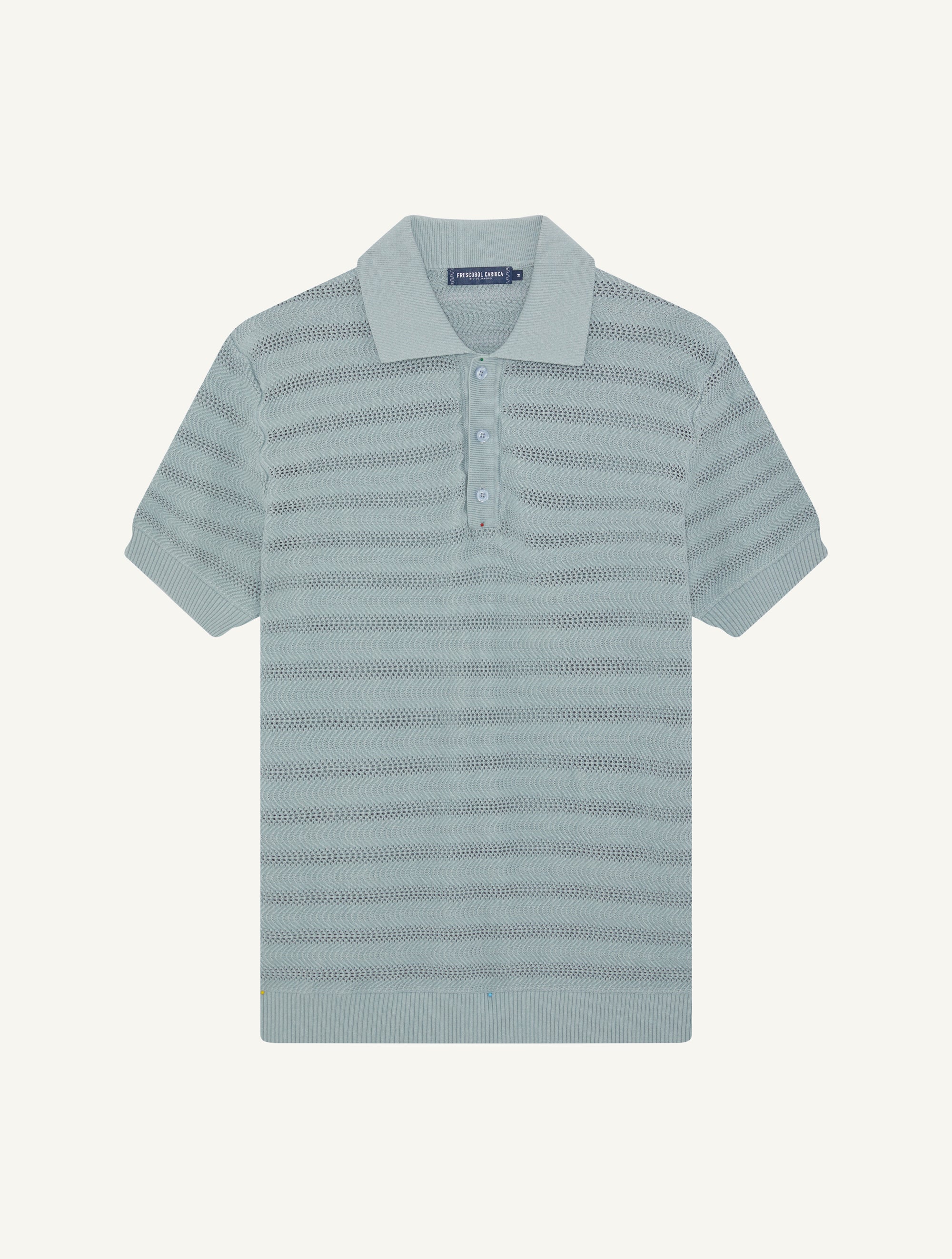VIDAL COTTON JACQUARD POLO