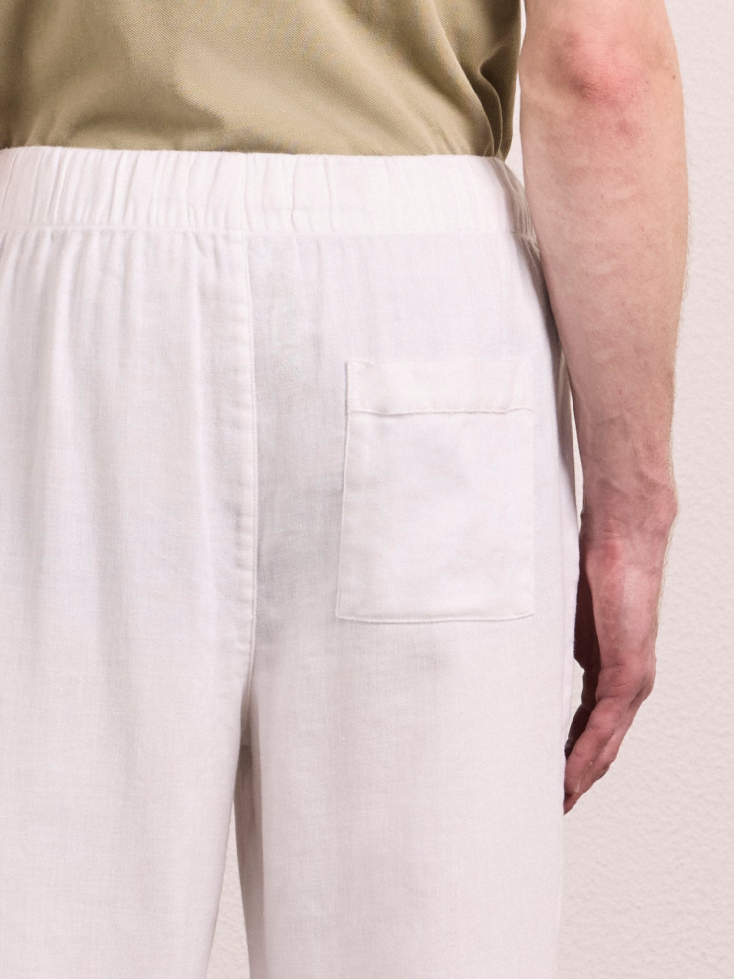LUAN COTTON-LINEN TROUSERS - Frescobol Carioca
