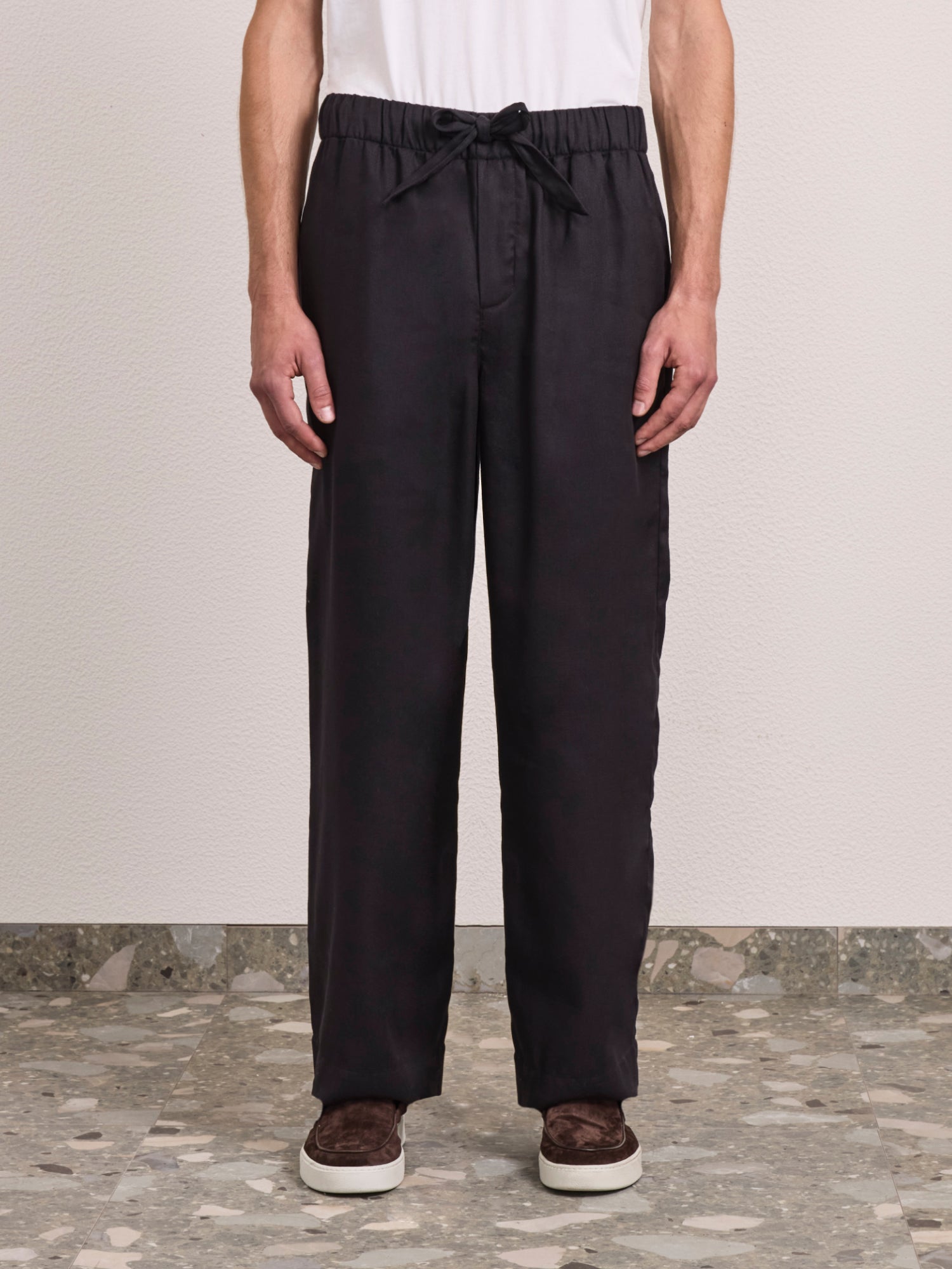 LUAN COTTON-LINEN TROUSERS
