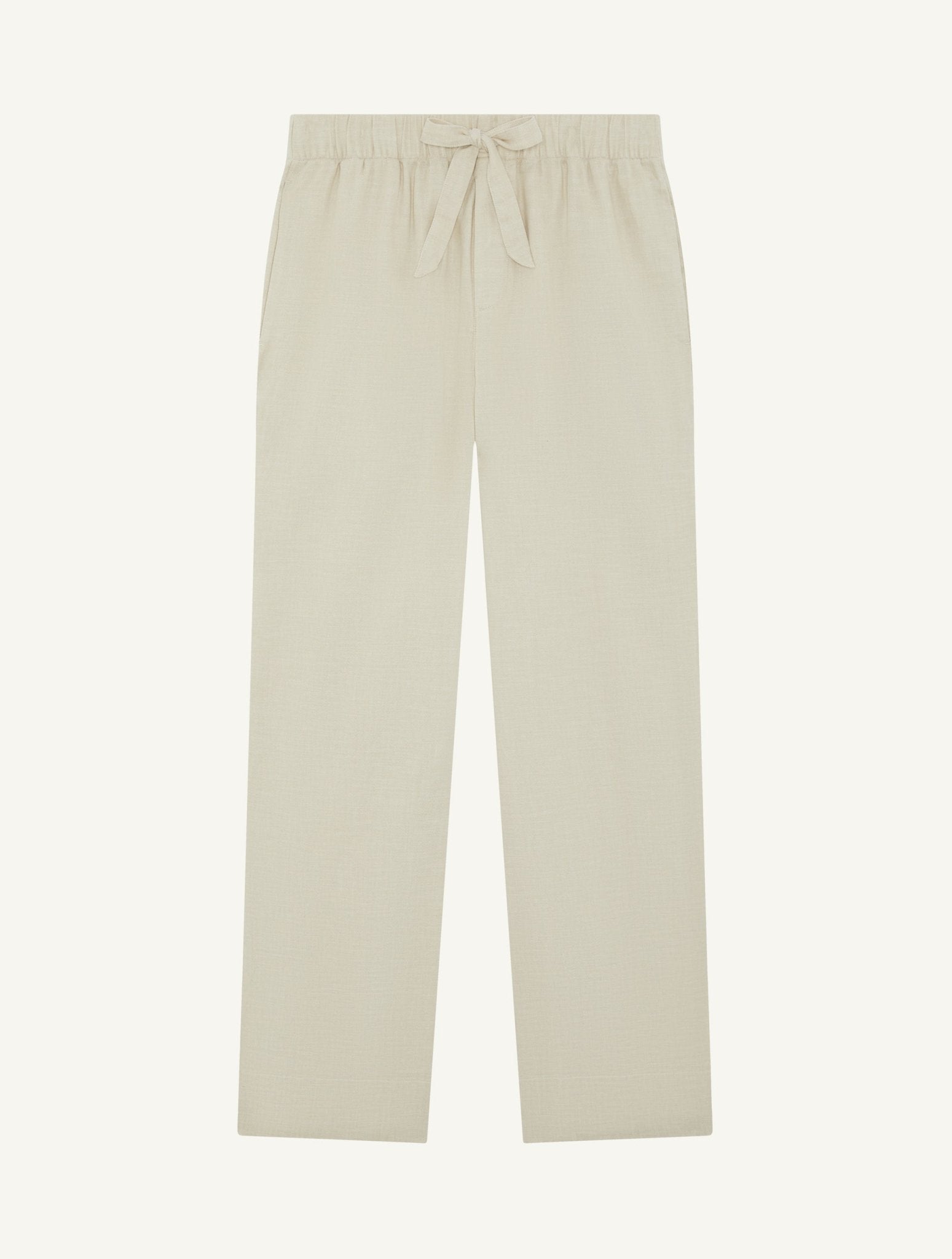 LUAN COTTON-LINEN TROUSERS